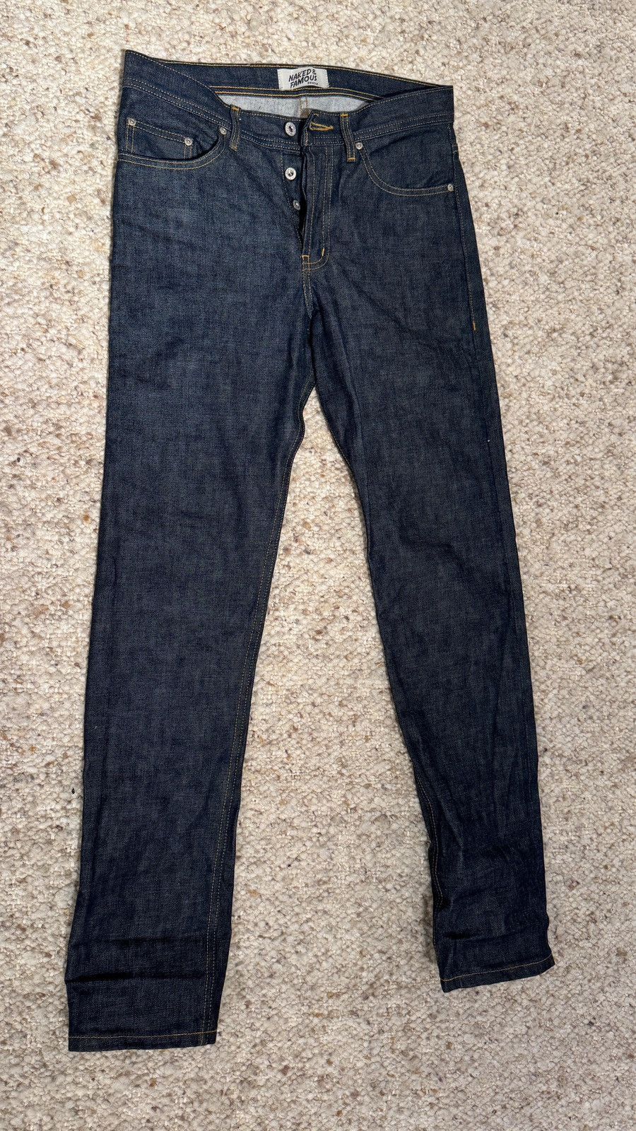 Naked & Famous Naked & Famous Weird guy American slub Size US 31 - 1 Thumbnail