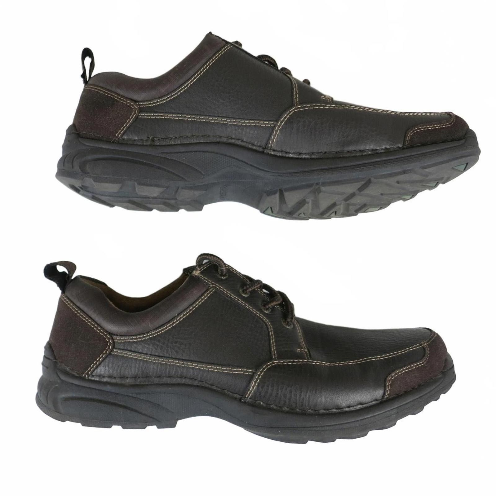 G.H. Bass & Co. Men's 13W Bass Toledo Brown Leather Casual Lace-Up Shoes Size US 13 / EU 46 - 7 Thumbnail