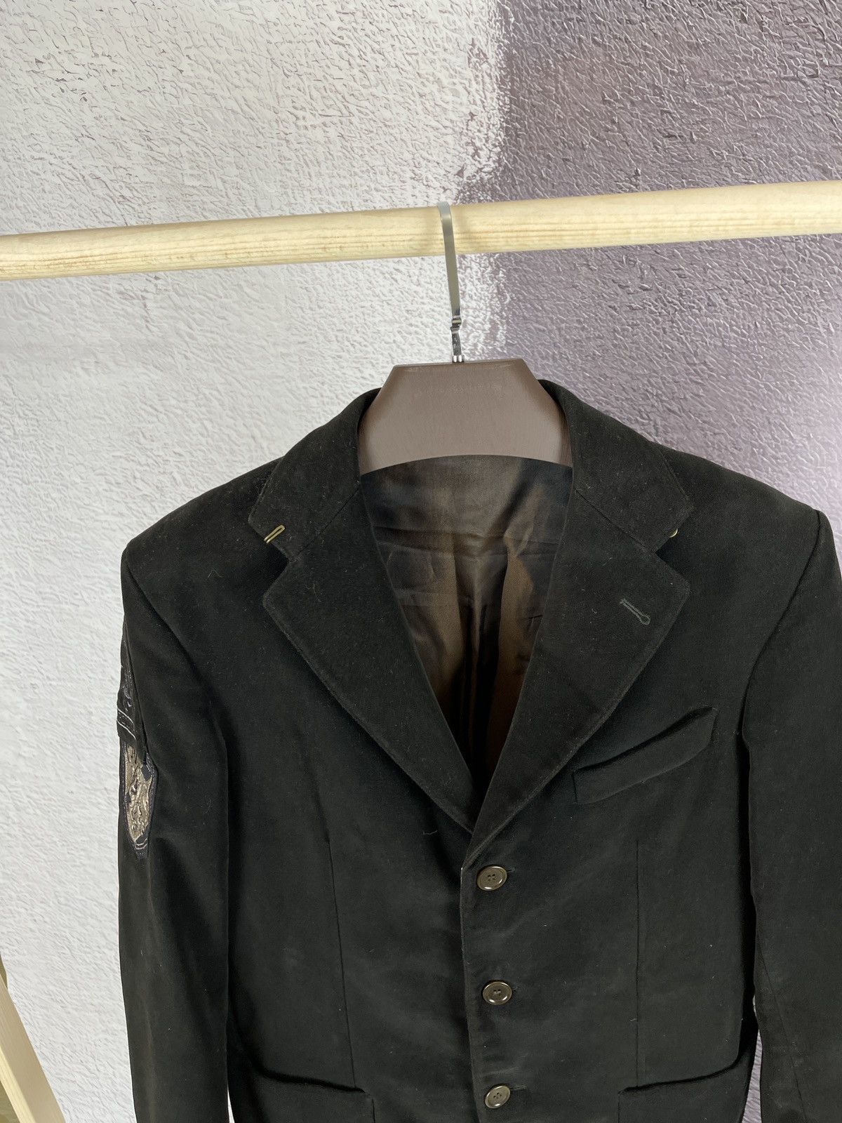 La Martina La Martina Saddlery Polo Argentina black blazer sport coat Size 40R - 5 Thumbnail