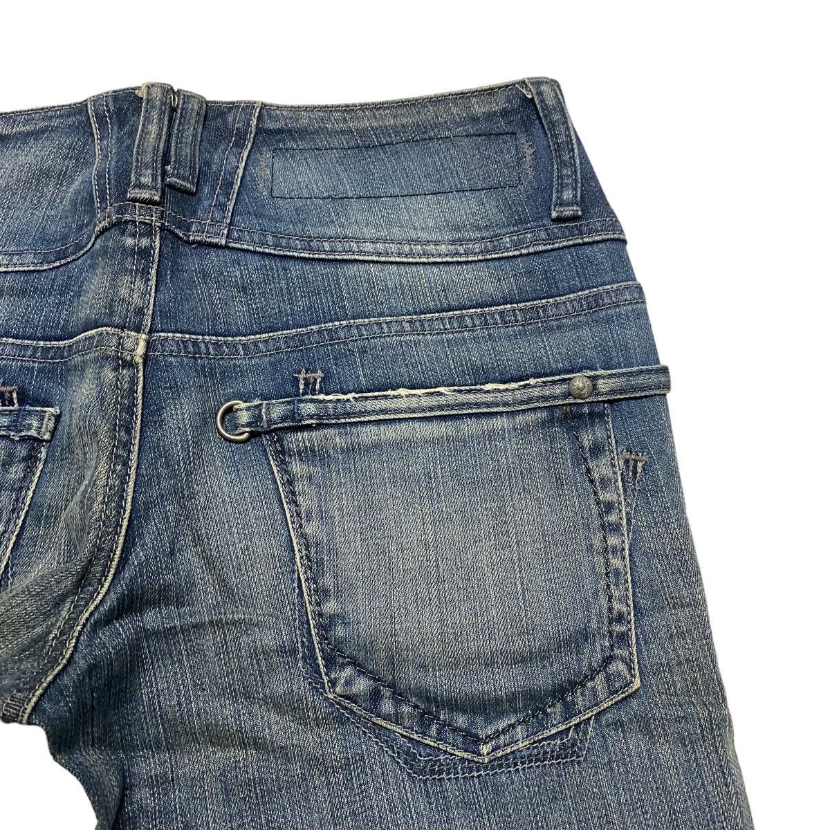 Marithe + Francois Girbaud Marithe Francois Girbaud Denim Flare Jeans Size 28" / US 6 / IT 42 - 11 Thumbnail