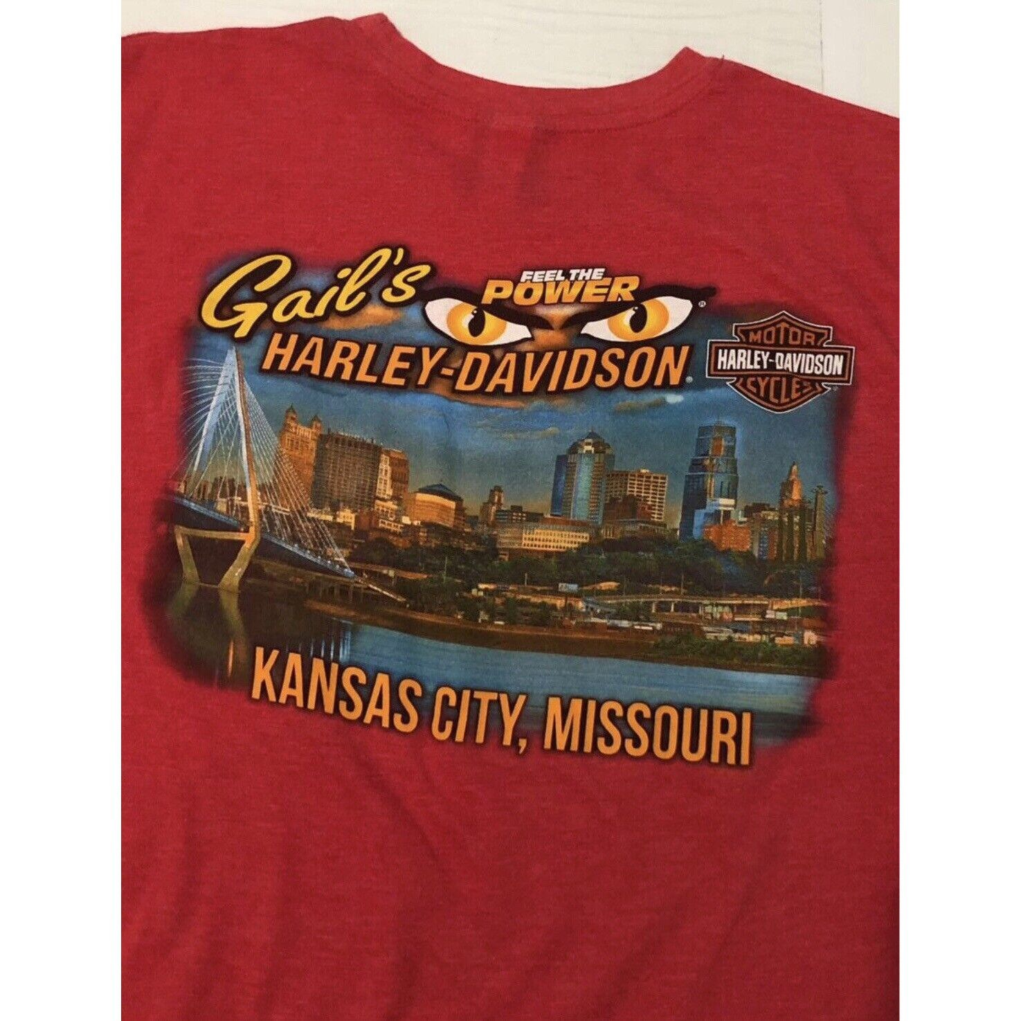 Harley Davidson Harley Davidson T-shirt Medium Men KANSAS CITY, MISSOURI Size US M / EU 48-50 / 2 - 3 Thumbnail