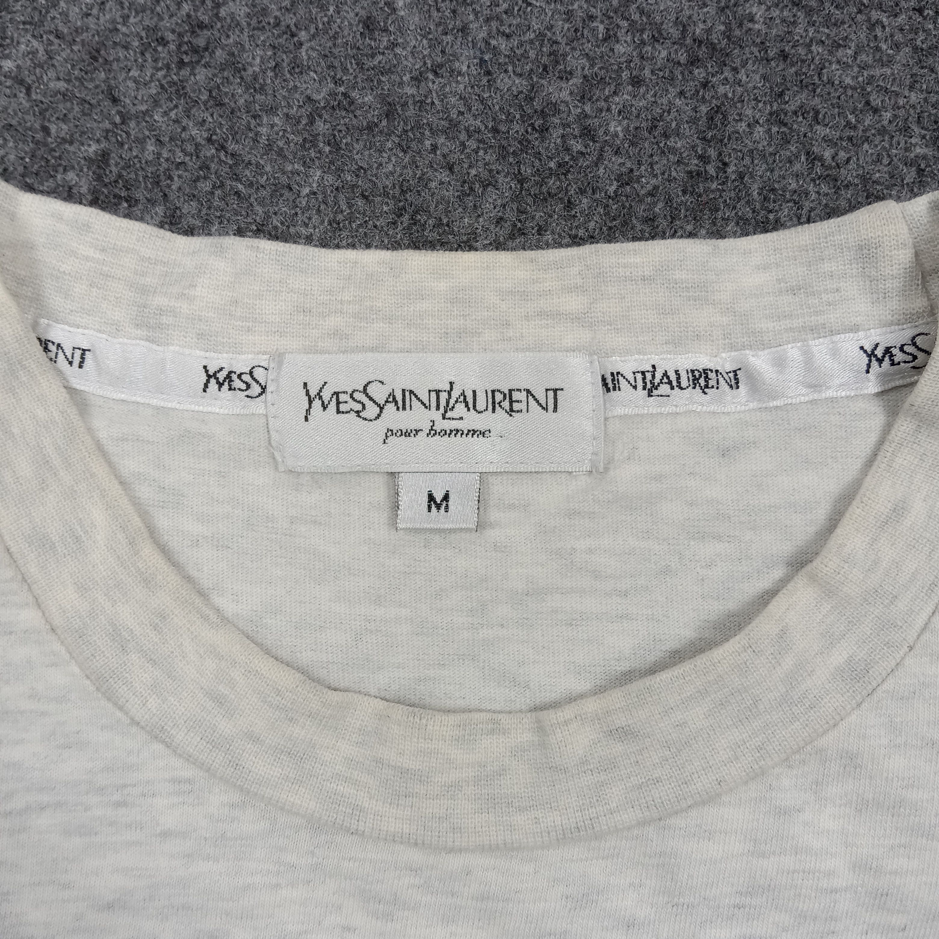 Yves Saint Laurent YSL Yves Saint Laurent Designer Tshirt C294N36 Size US M / EU 48-50 / 2 - 3 Thumbnail