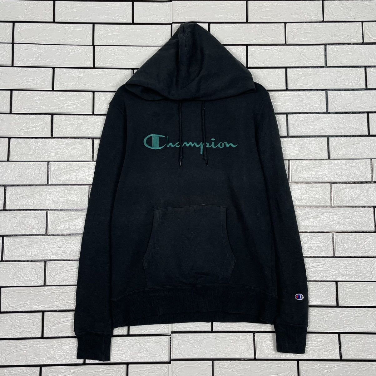 Champion Champion Big Logo Pullover Hoodie Size US S / EU 44-46 / 1 - 1 Thumbnail