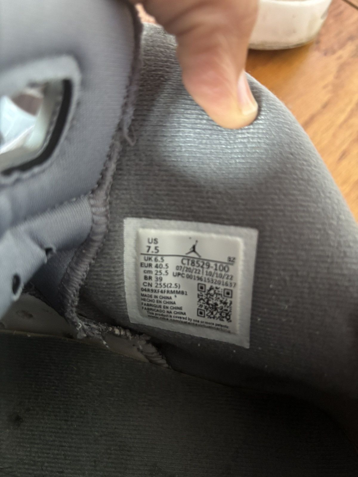 Jordan Brand Cool grey jordan 6 Size US 7.5 / EU 40-41 - 6 Thumbnail