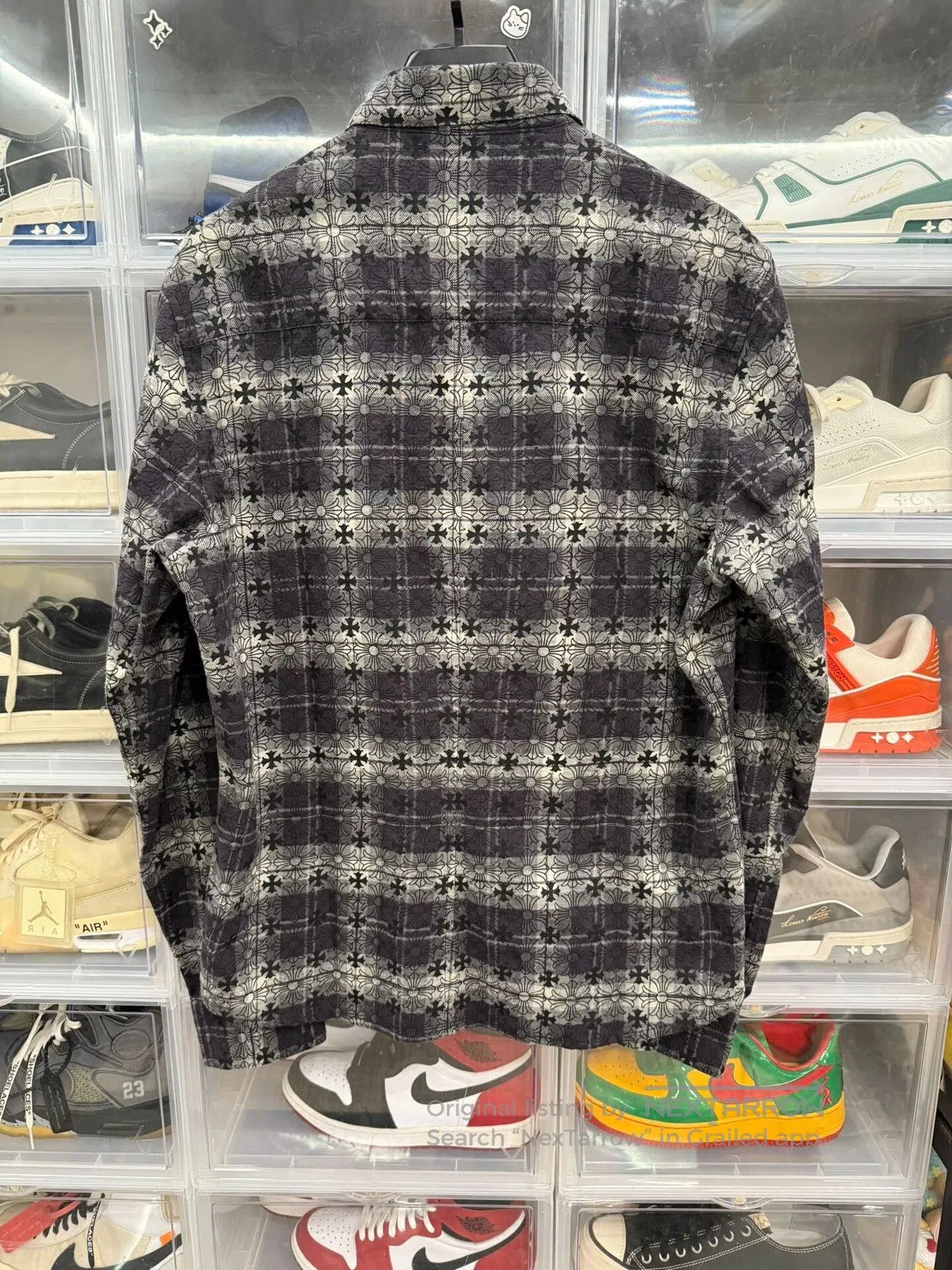 Chrome Hearts chrome hearts black gray patterned shirt. Size US L / EU 52-54 / 3 - 3 Thumbnail