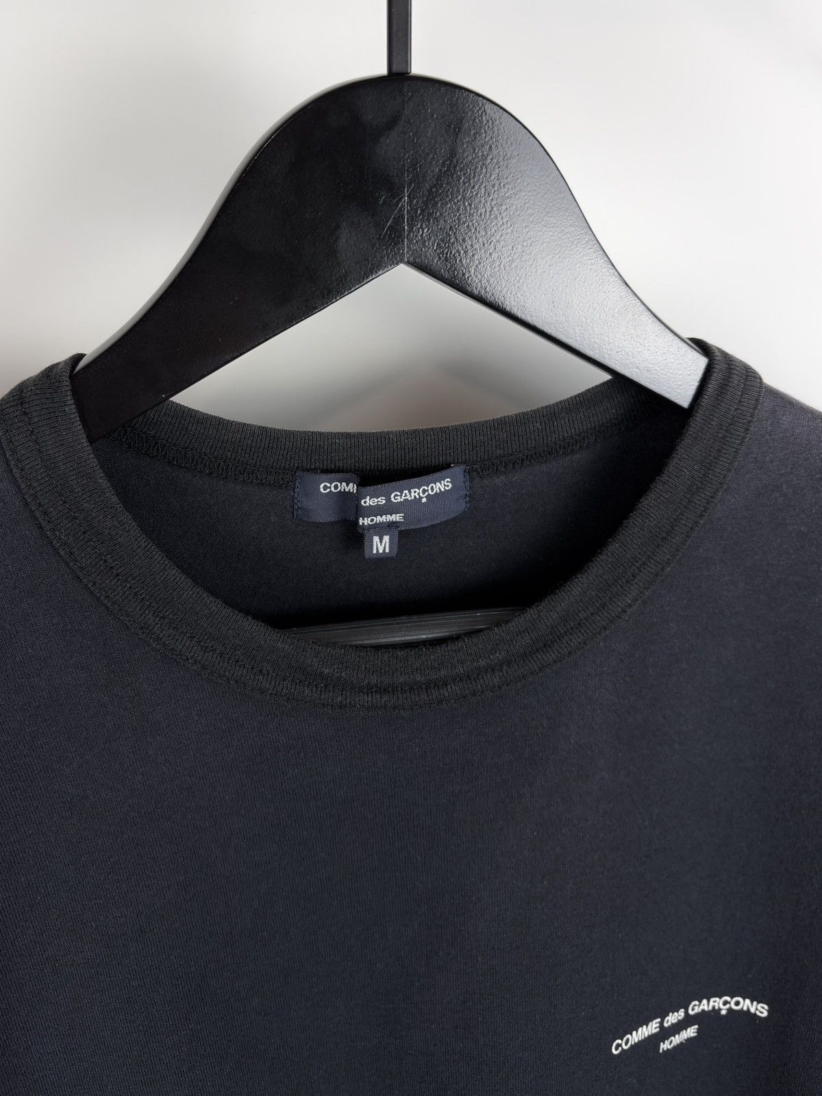 Comme des Garcons SS23 Comme Des Garcons Homme Chest Logo Tshirt Black Size US M / EU 48-50 / 2 - 4 Thumbnail