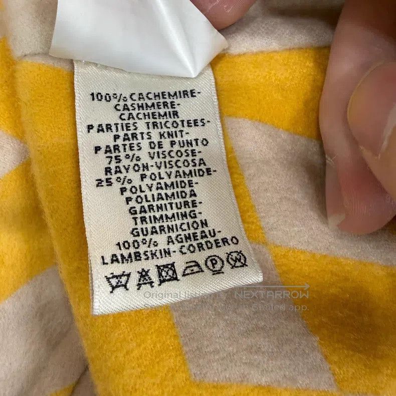 Hermes Hermes Bright Yellow Adjustable Waist Cashmere Wool Coat Size XS / US 0-2 / IT 36-38 - 5 Thumbnail