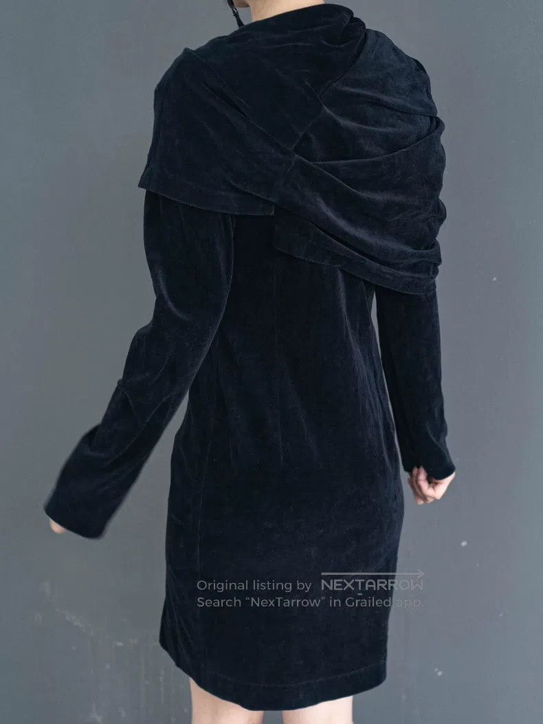 Comme des Garcons Comme Des Garcons Velvet Dress Size S / US 4 / IT 40 - 6 Thumbnail