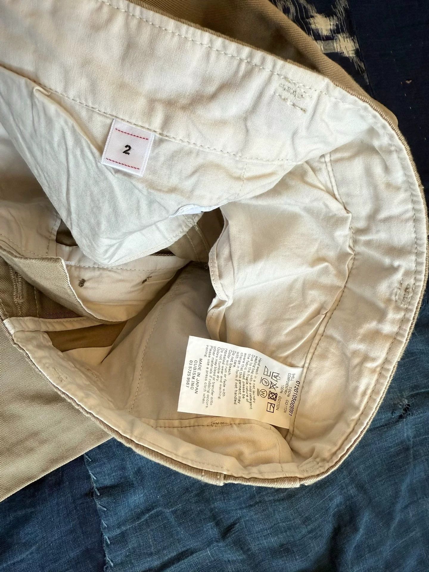 Visvim VISVIM 20SS Washed Chino Pants Size US 26 / EU 42 - 9 Thumbnail