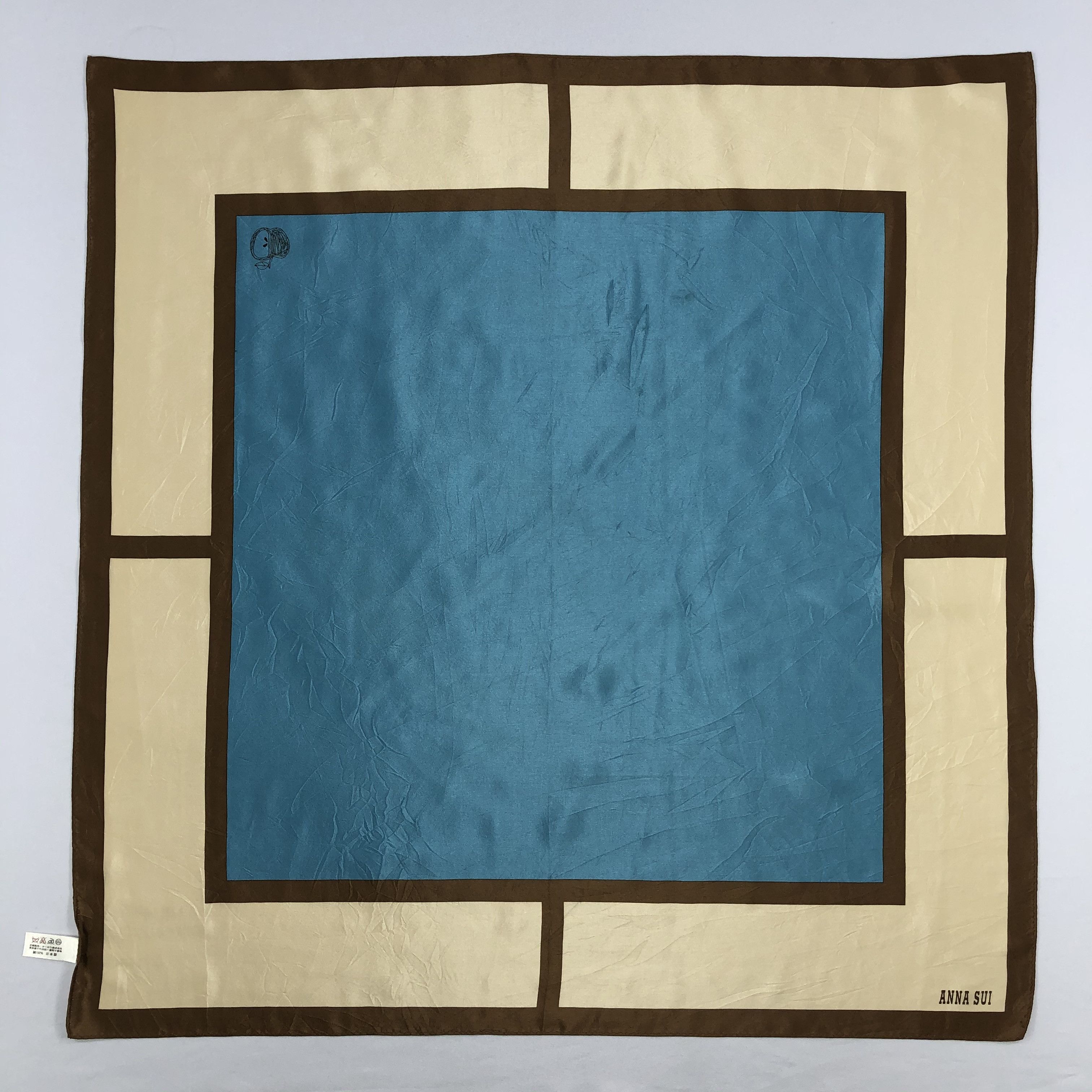 Vintage Vintage Anna Sui Silk Scarf Size ONE SIZE - 2 Thumbnail