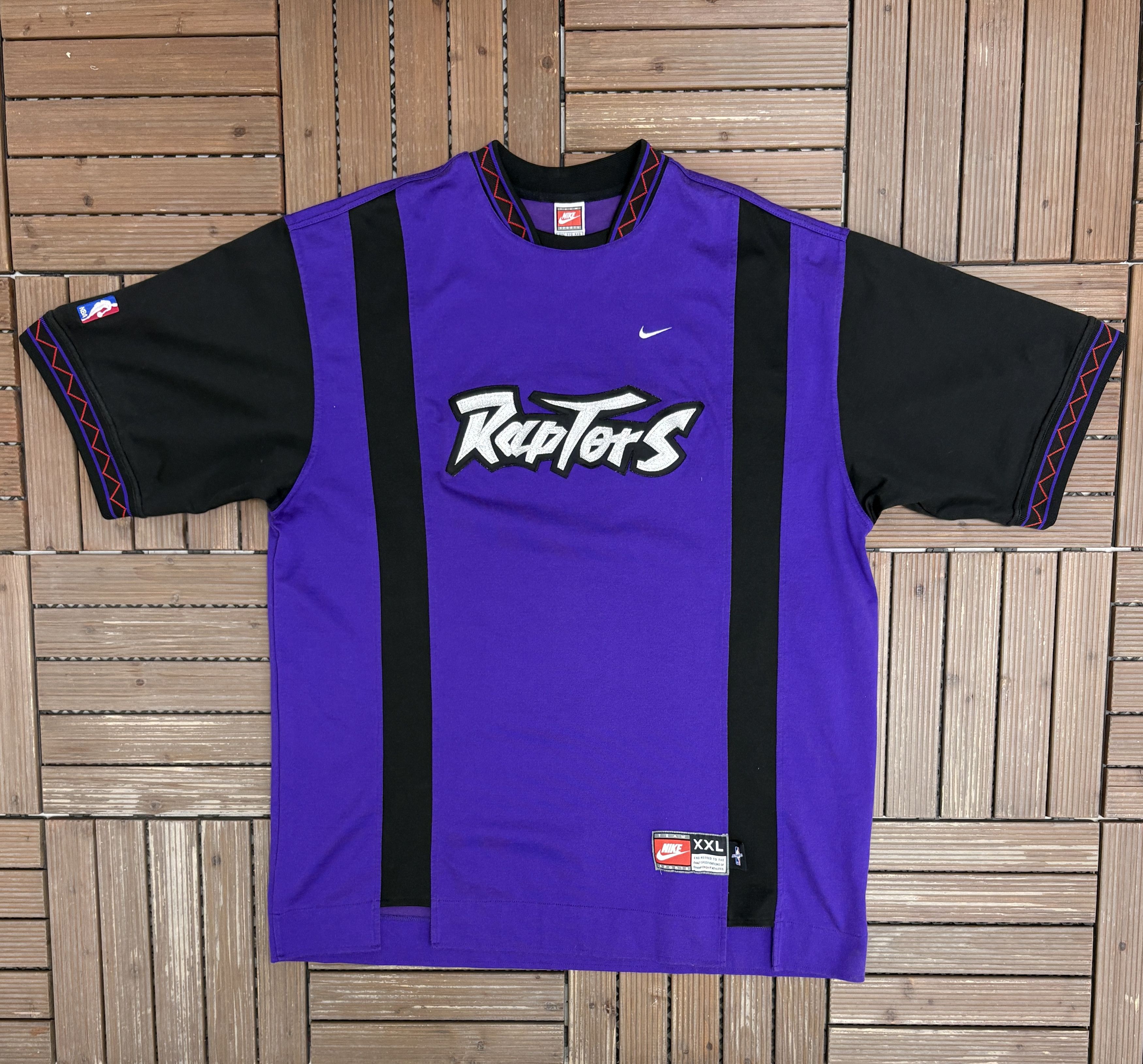 Nike Toronto Raptors Nike Vintage Warm Up T-Shirt Size US XXL / EU 58 / 5 - 1 Thumbnail