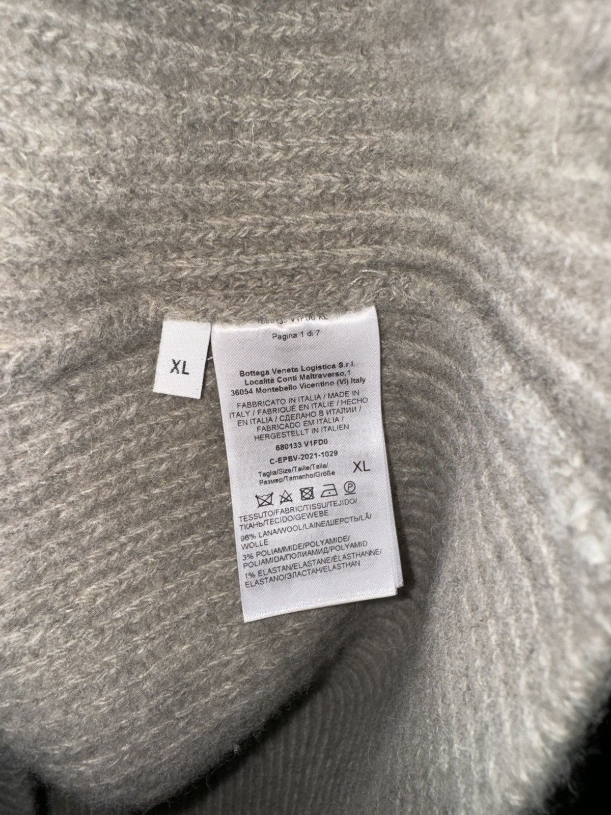 Bottega Veneta Bottega Veneta Wool Sweater Size US L / EU 52-54 / 3 - 9 Thumbnail