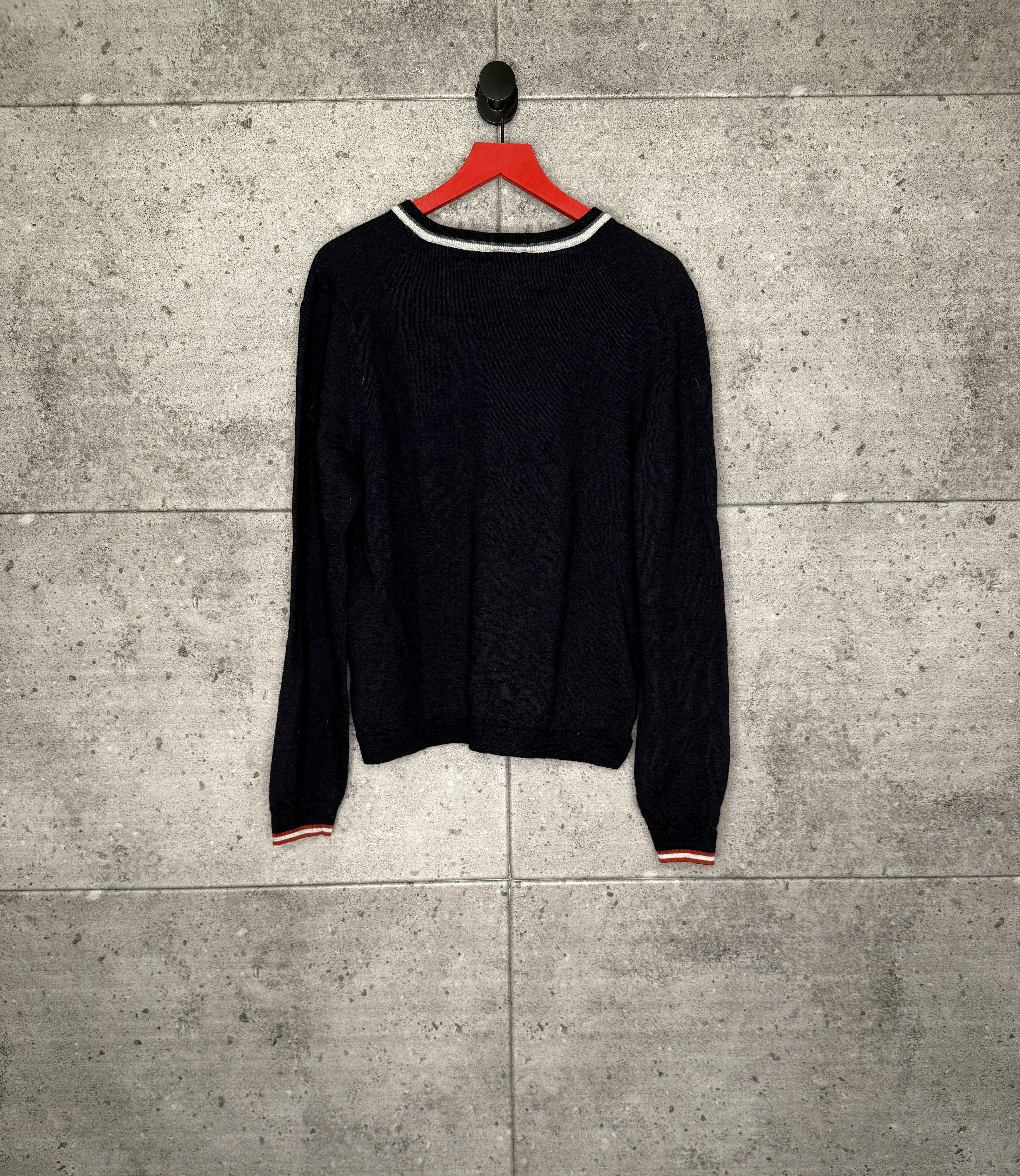 Lanvin Lanvin distressed wool sweater Size US XL / EU 56 / 4 - 2 Thumbnail