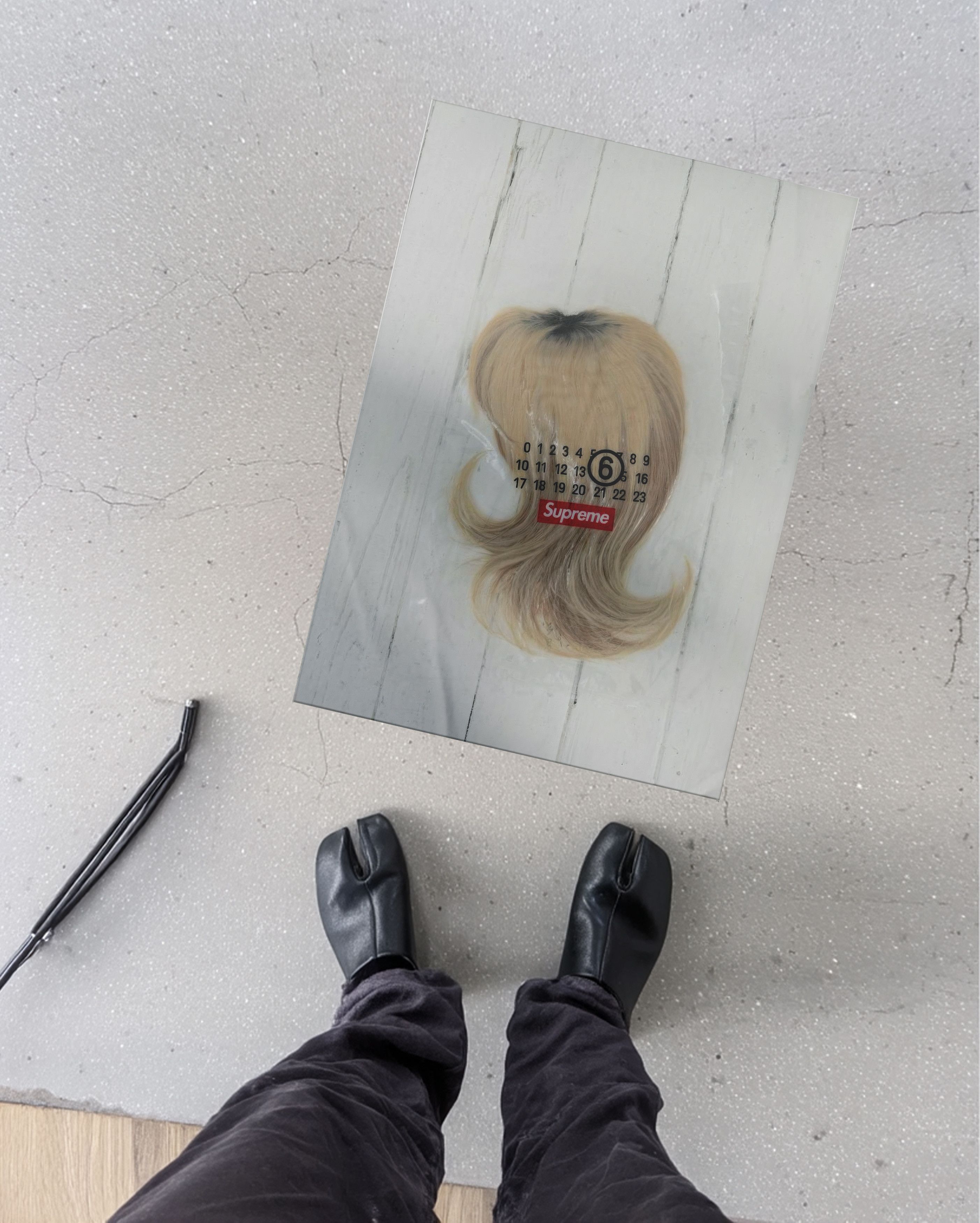 Maison Margiela × Supreme Maison Margiela Tabi SS FW Shoes Poster Gift Vintage Book Size ONE SIZE - 3 Thumbnail