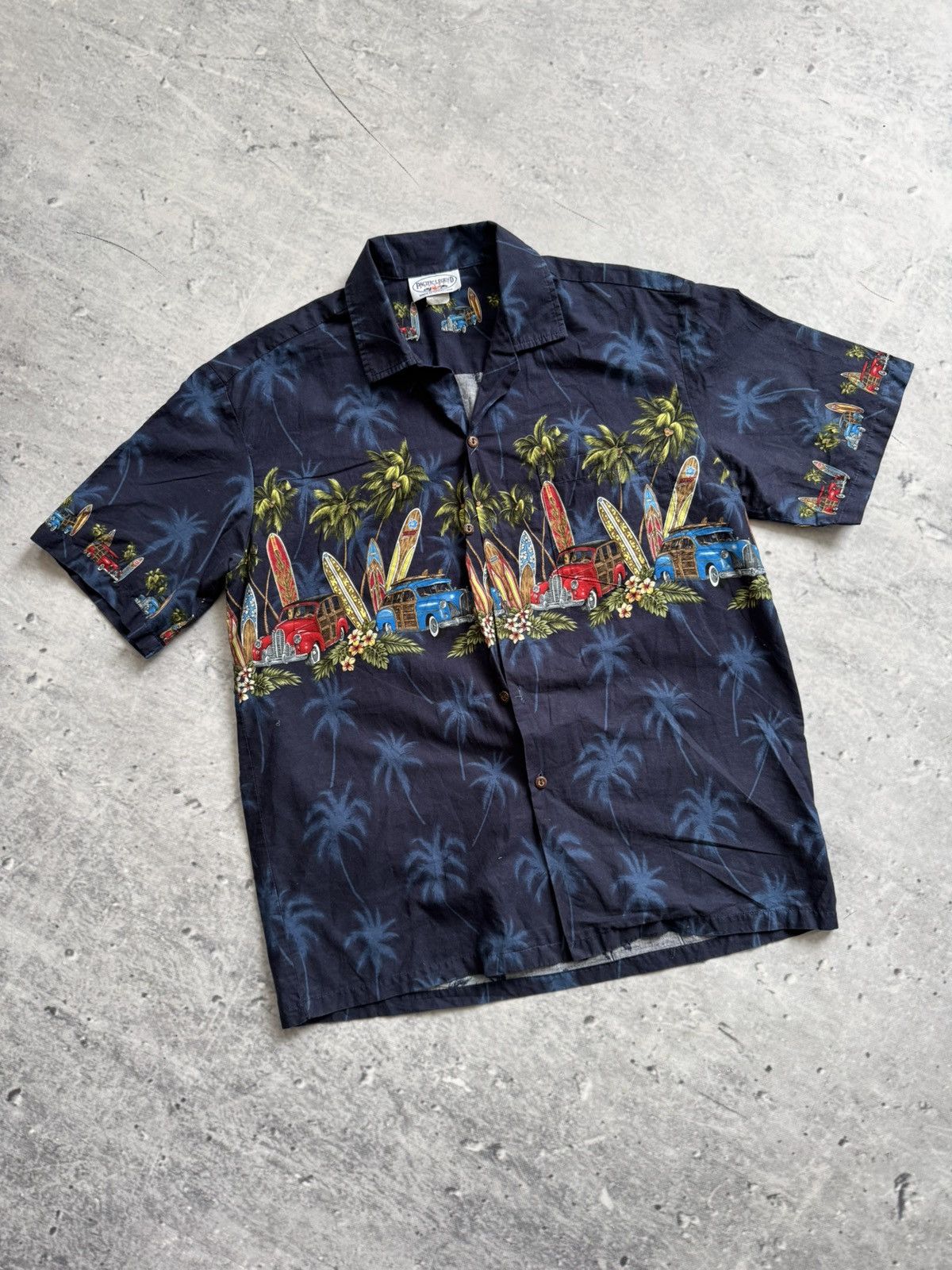 Pacific Legend Pacific Legend Hawaiian Short Sleeve Shirt Size US XL / EU 56 / 4 - 1 Thumbnail