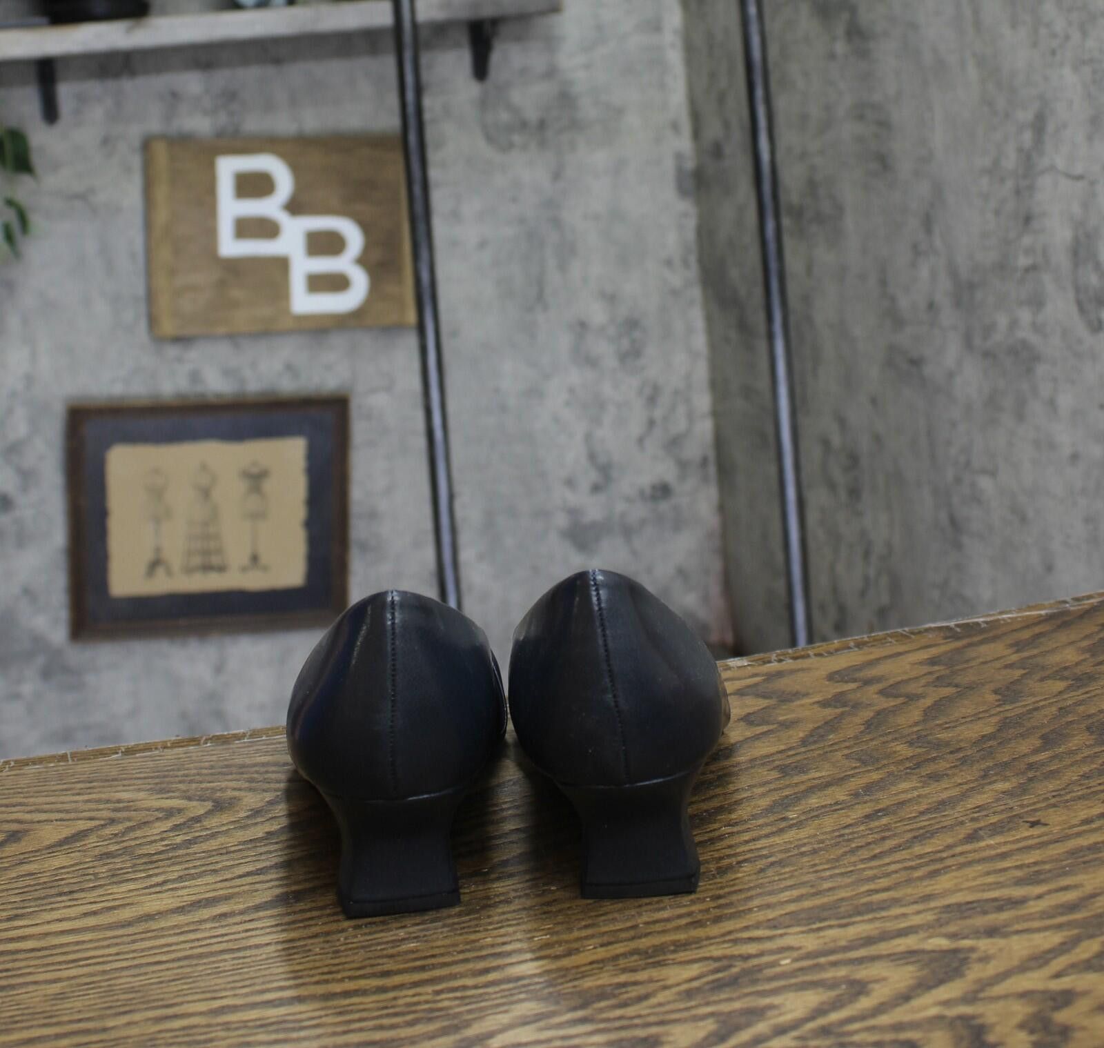 Other Nwt Easy Street Pump Block Heel Waive New Navy Blue 9.5m Size US 9.5 / IT 39.5 - 4 Thumbnail