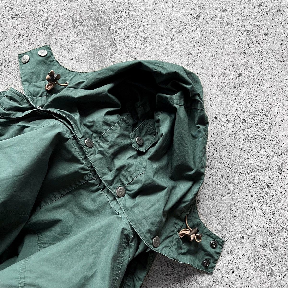 Napapijri × Vintage Napapijri Vintage 00s Full Zip Windbreaker Green LS Jacket Size S / US 4 / IT 40 - 6 Thumbnail