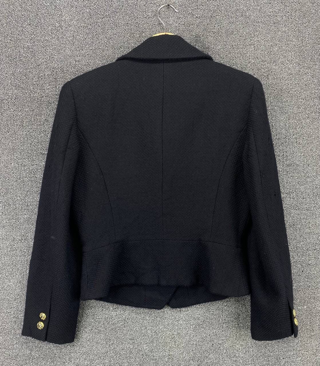 Burberry Vintage Burberry Double Breasted Coat Tweed Jacket Size S / US 4 / IT 40 - 10 Thumbnail