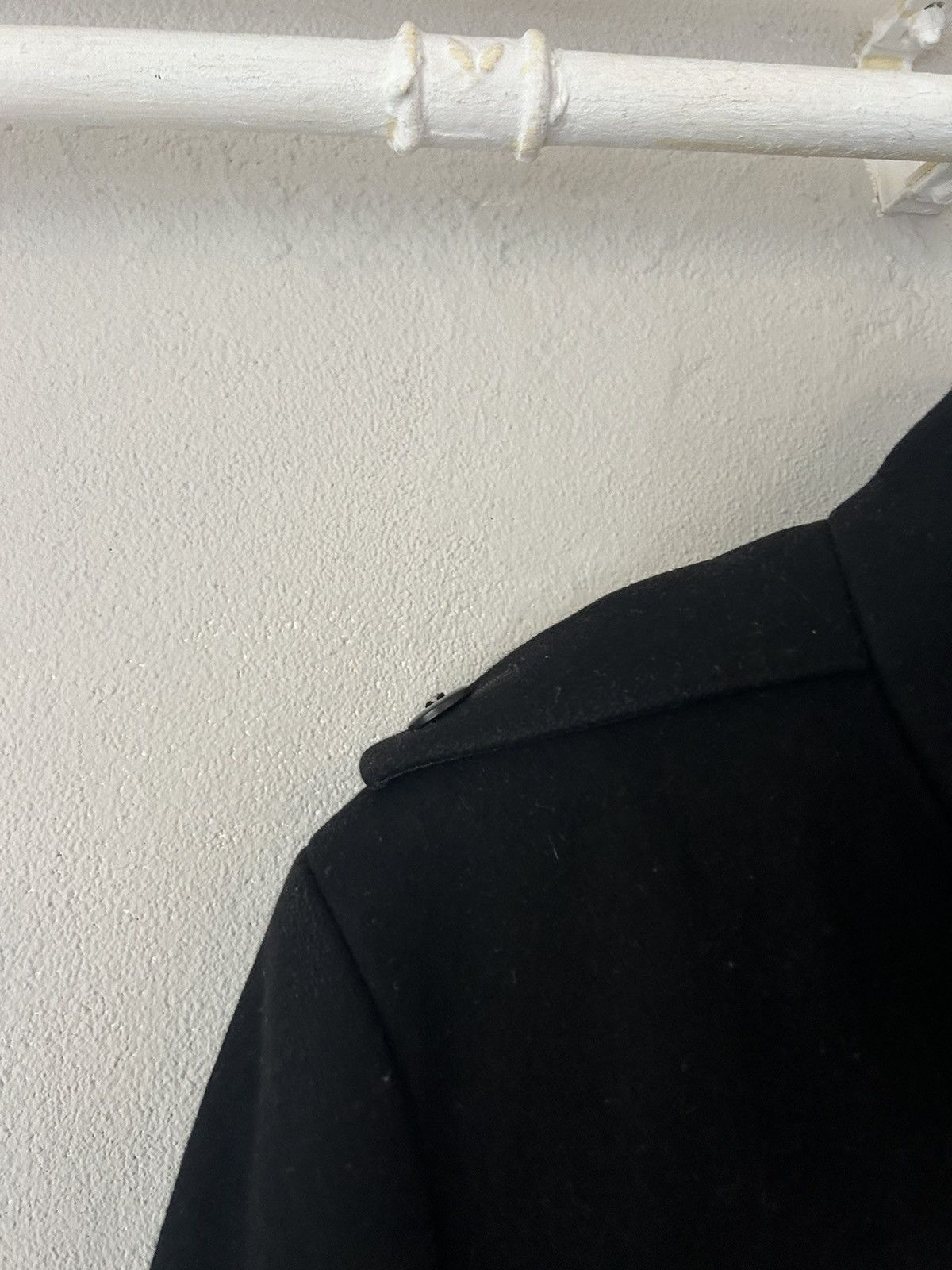Givenchy Black Wool Overcoat Size US M / EU 48-50 / 2 - 9 Thumbnail