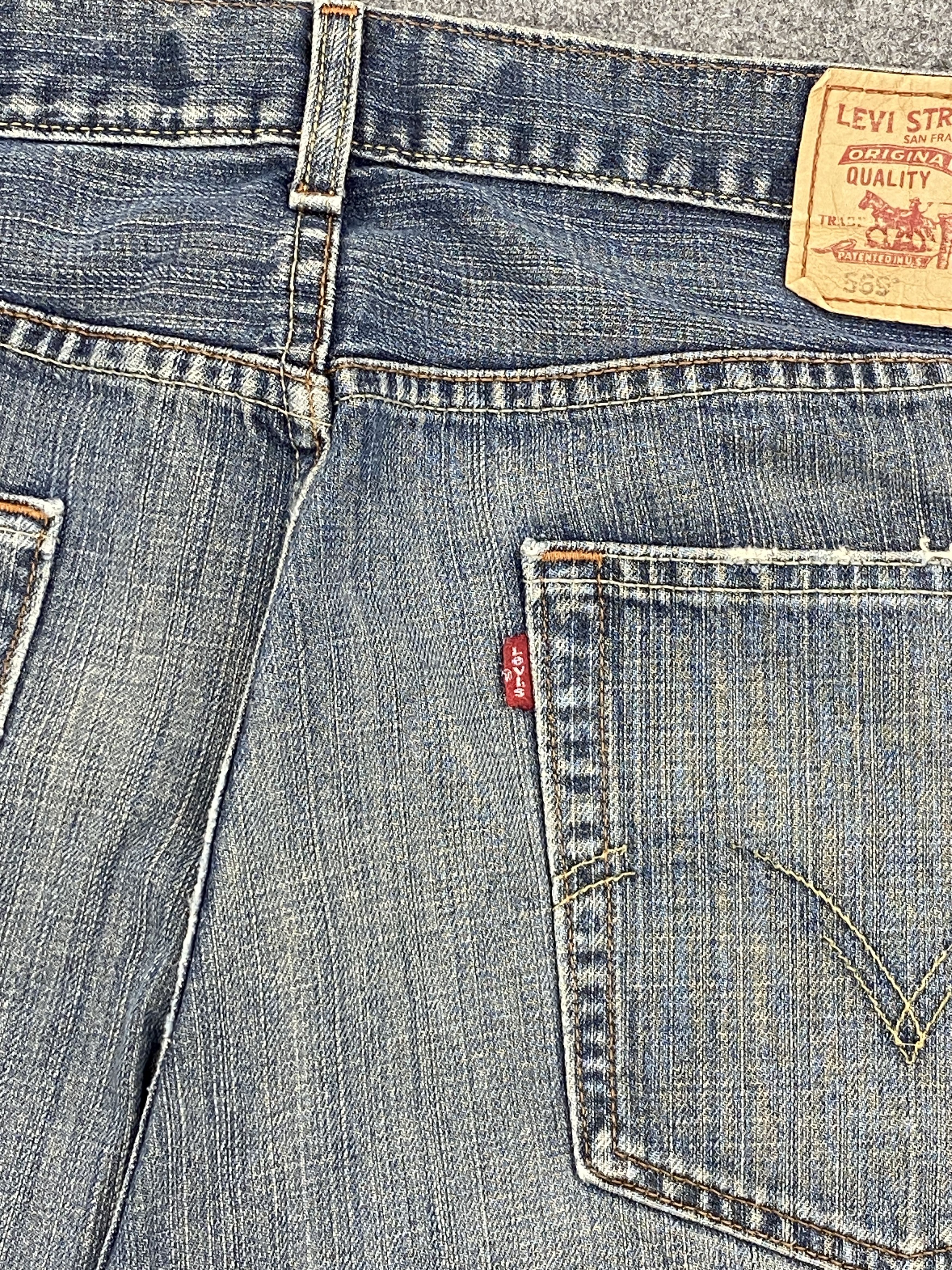 Levi's Loose Straight Vintage Levis 569 Jeans DP2614 Size US 35 - 6 Thumbnail