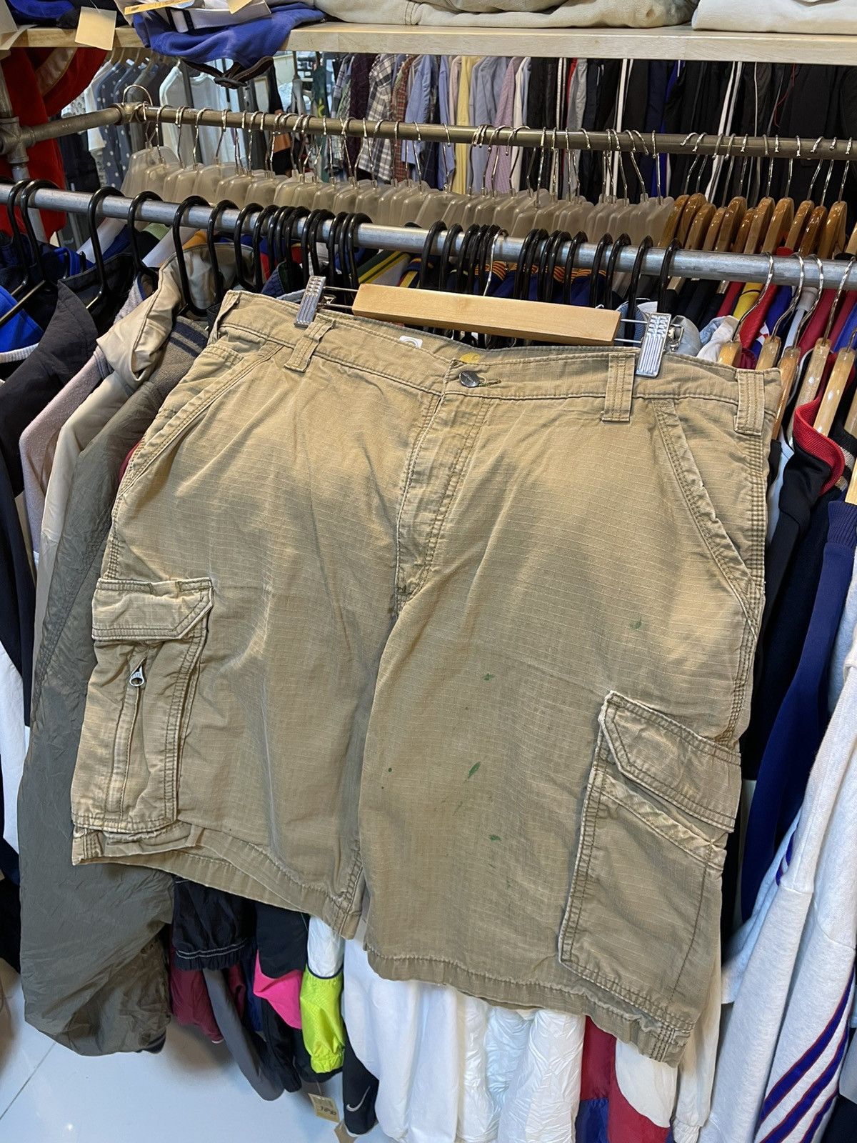 Carhartt Vintage Carhartt Carpenter Shorts Size US 38 / EU 54 - 2 Thumbnail
