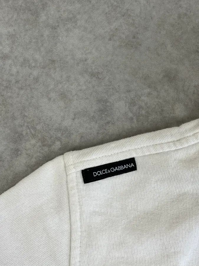 Dolce & Gabbana 2000s Dolce & Gabbana White Ali Boxer Zip-up Sweater Size US S / EU 44-46 / 1 - 10 Thumbnail