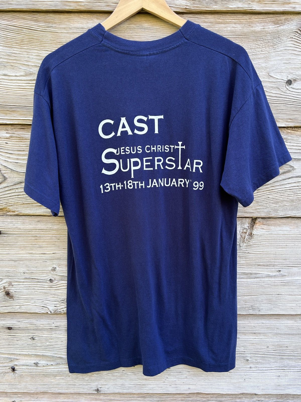 Vintage 90s Cast Jesus Christ Superstar 1999 Single Stitch T-Shirt Size US XL / EU 56 / 4 - 1 Thumbnail