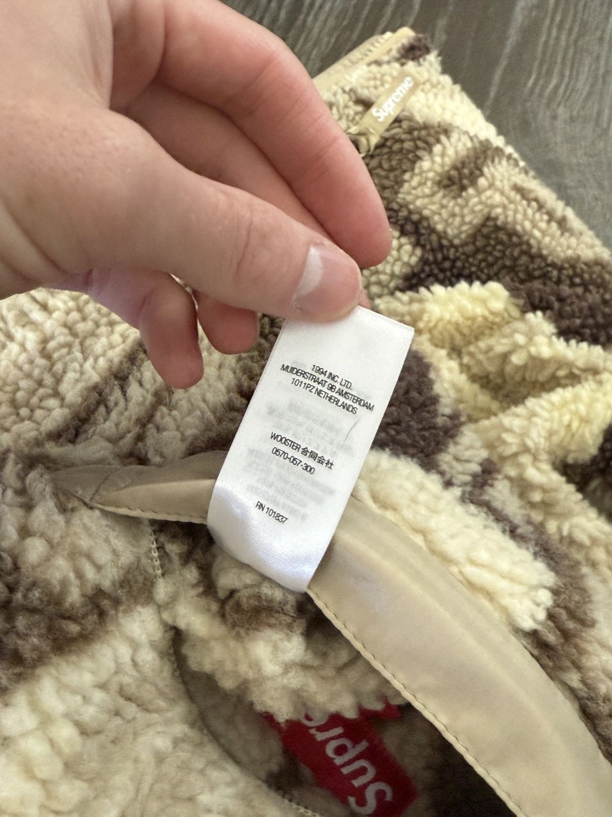 Supreme Sherpa jacket Size US M / EU 48-50 / 2 - 7 Thumbnail