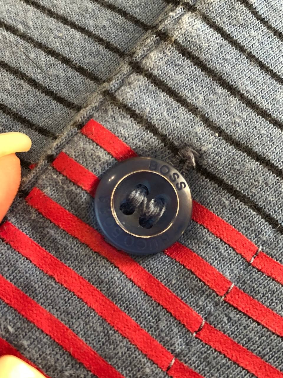Hugo Boss Hugo Boss Polo Size US L / EU 52-54 / 3 - 7 Thumbnail