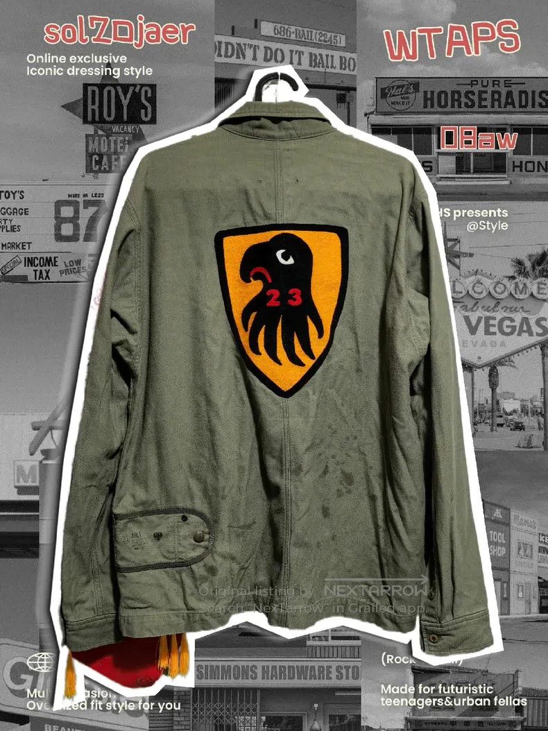 Wtaps Wtaps Oil stain badge two bags of shirts Size US M / EU 48-50 / 2 - 3 Thumbnail