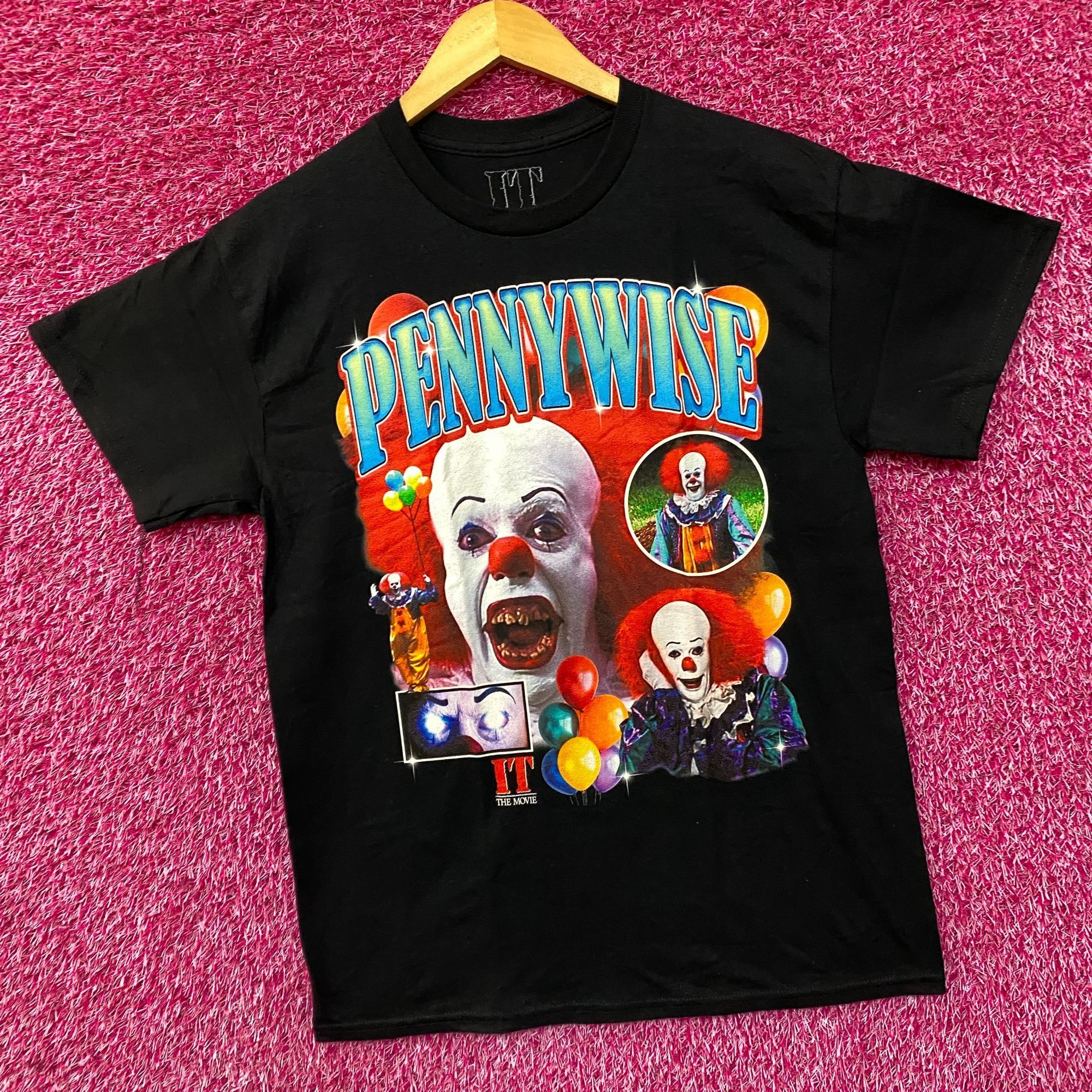 Ripple Junction IT Pennywise The Dancing Clown Collage Horror Movie T-Shirt Size US M / EU 48-50 / 2 - 3 Thumbnail