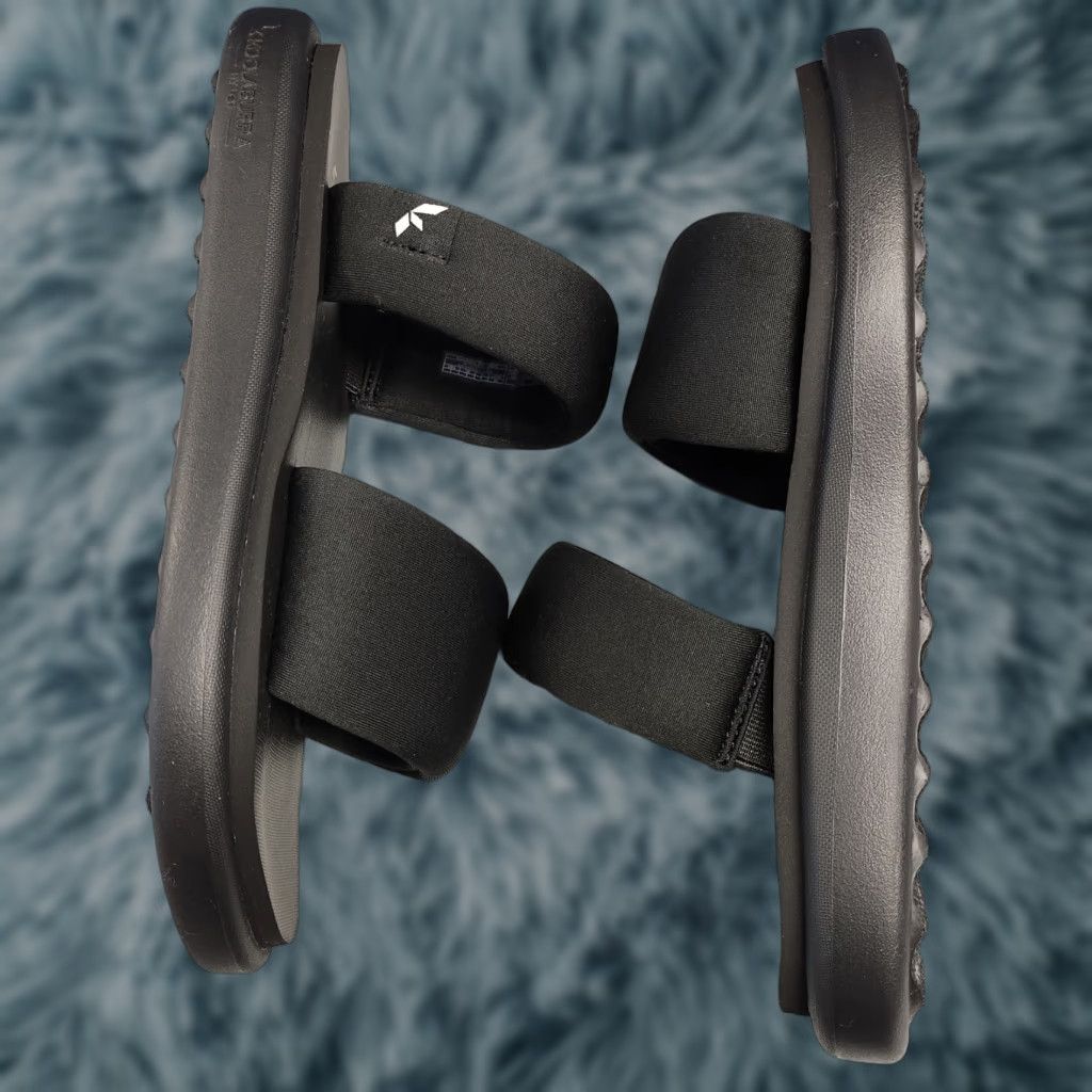 Ugg UGG Koolaburra Alane Slide Sandals Womens US 7 Black Comfort Open Toe Slip On SHOE Size US 7 / IT 37 - 1 Thumbnail