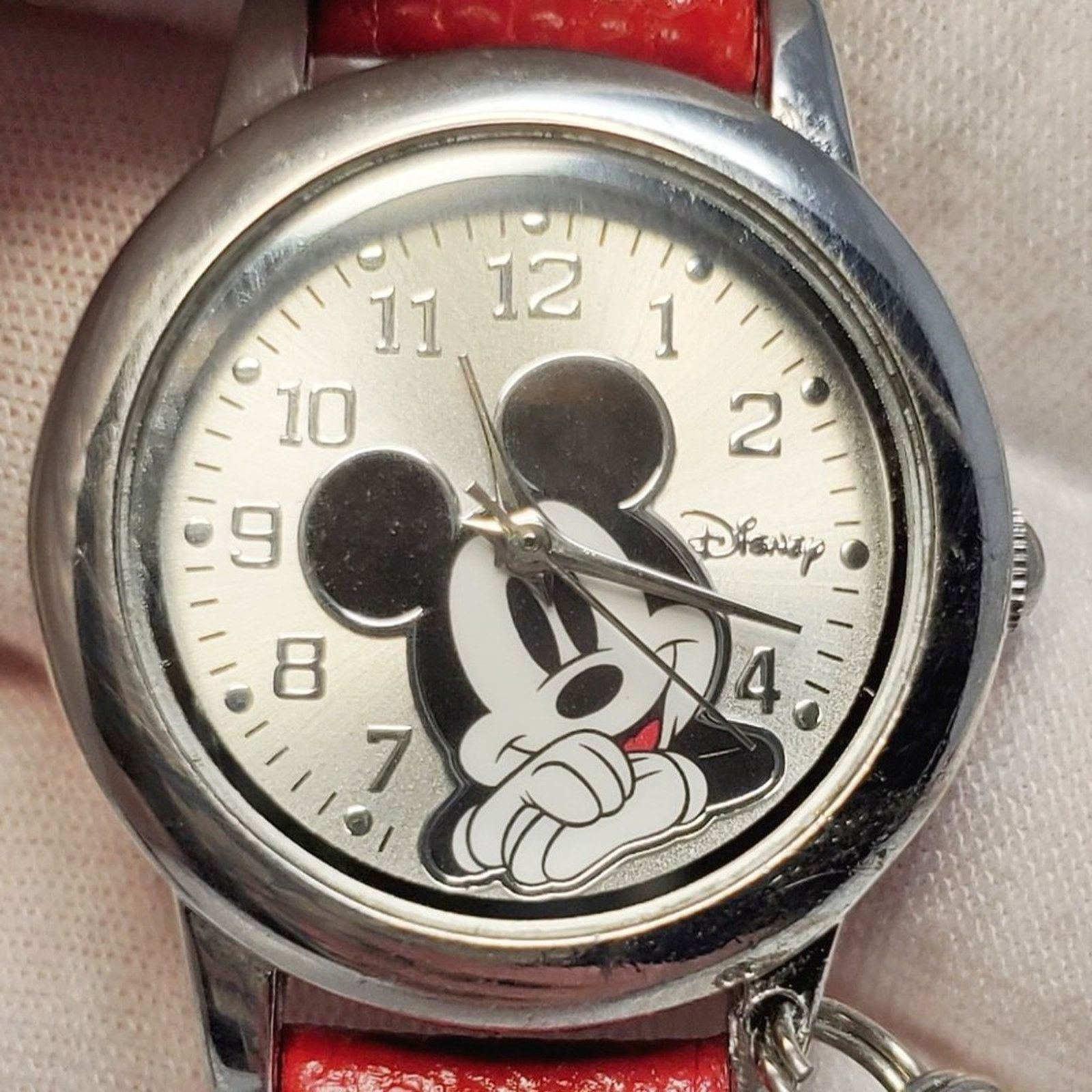 Disney Disney Mickey Mouse Charm Watch Sparkling Rhinestones Size ONE SIZE - 2 Thumbnail