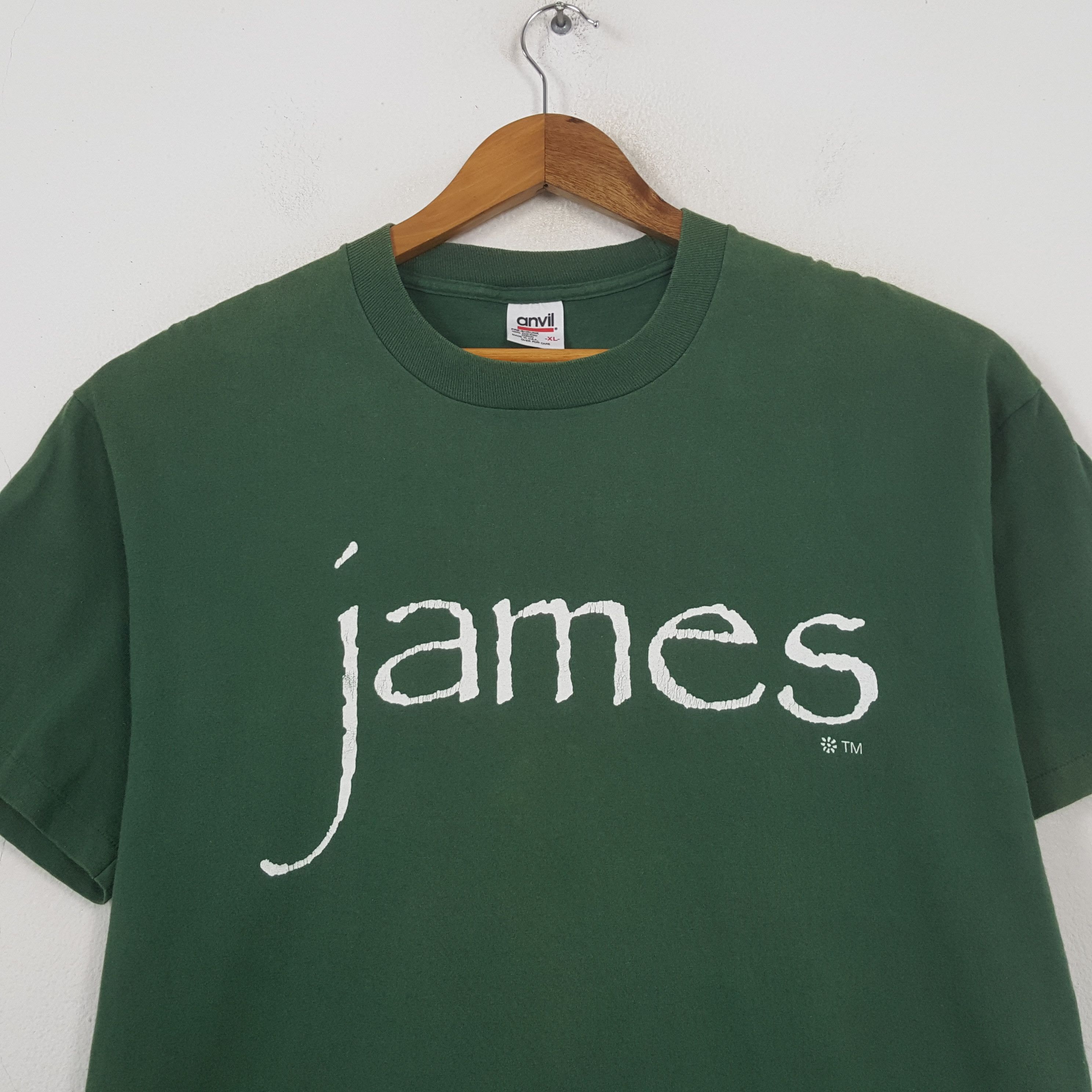 Band Tees Vintage 90's James English Rock Band T-shirt 32 Size US L / EU 52-54 / 3 - 2 Thumbnail