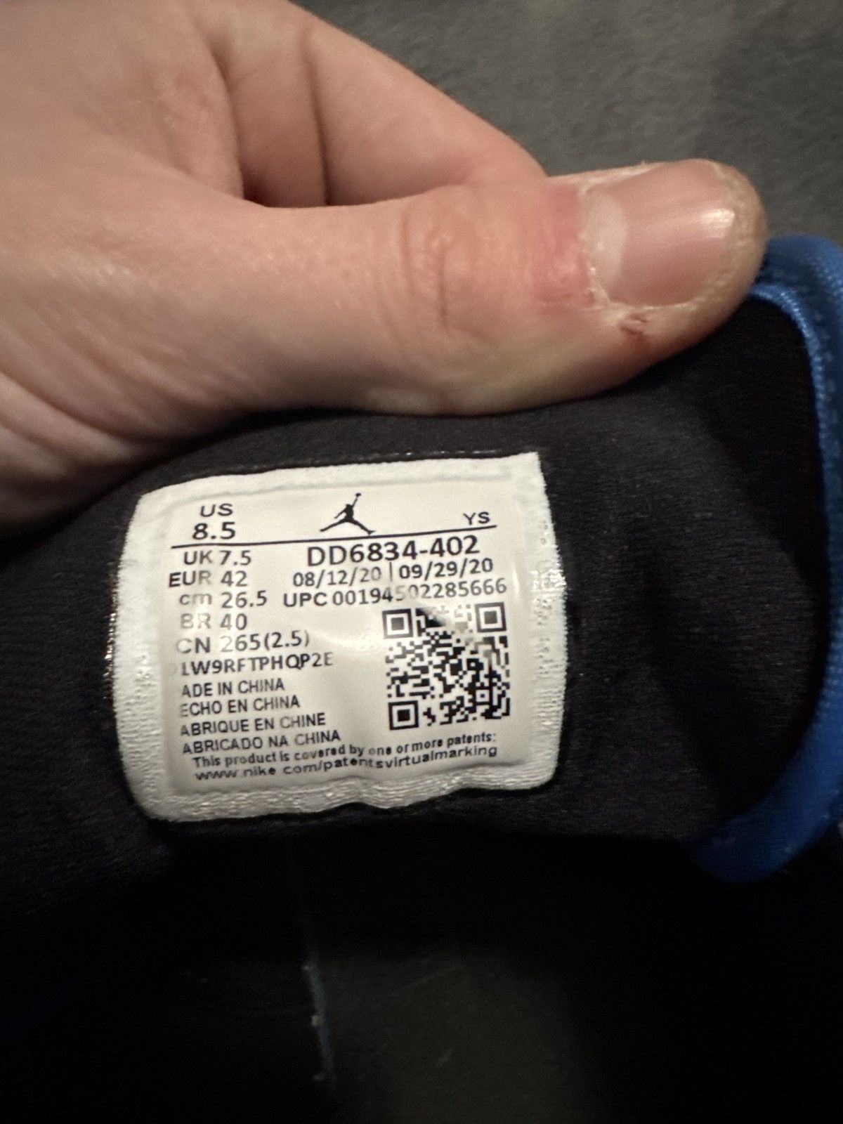 Jordan Brand × Nike Air Jordan 1 Retro Size US 8.5 / EU 41-42 - 7 Thumbnail
