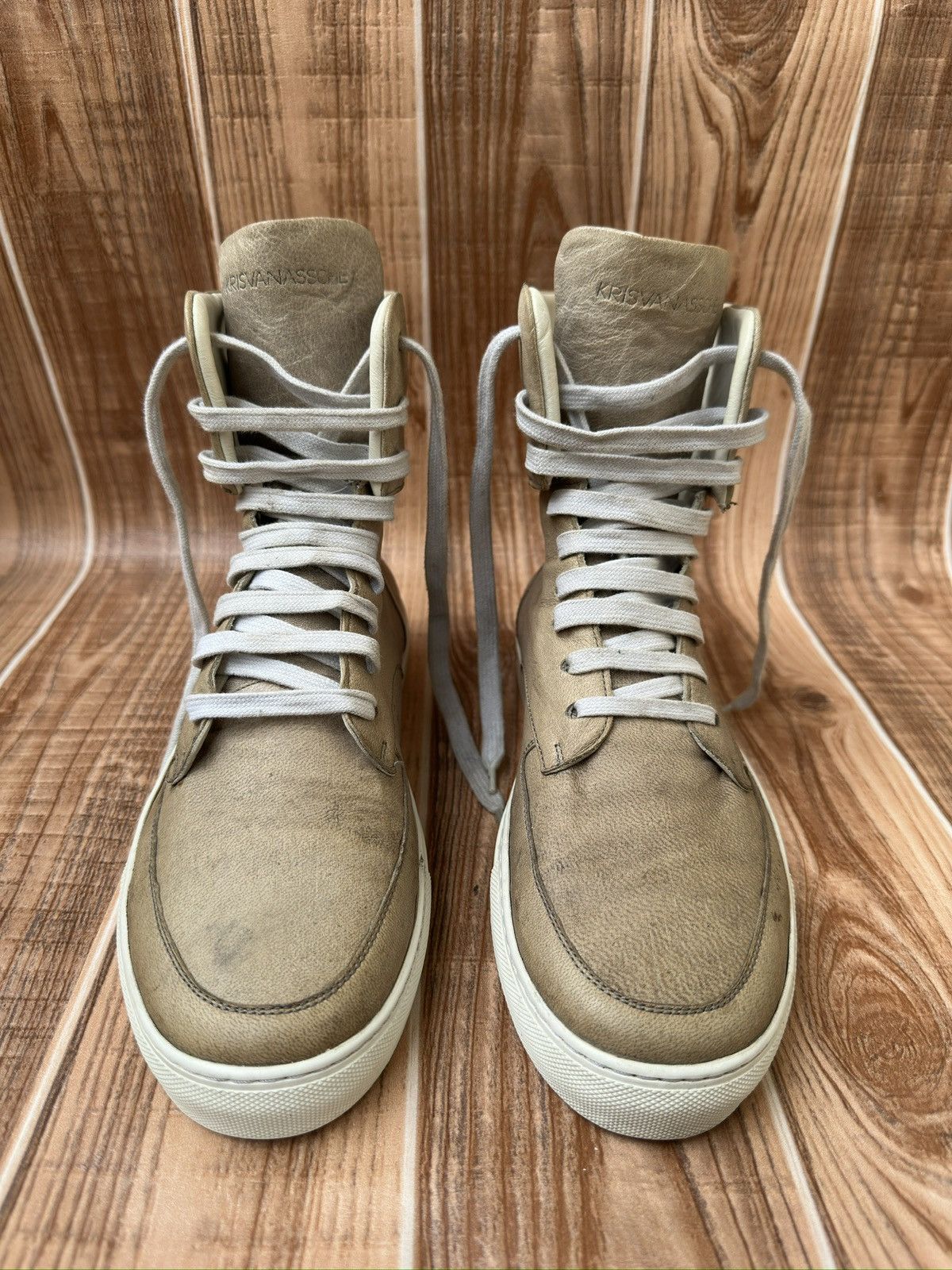 【KRIS VAN ASSCHE】Back Zip Sneaker Kris Van Assche Black Leather Laced Backzip Sneakers – Dolce Vita Hub