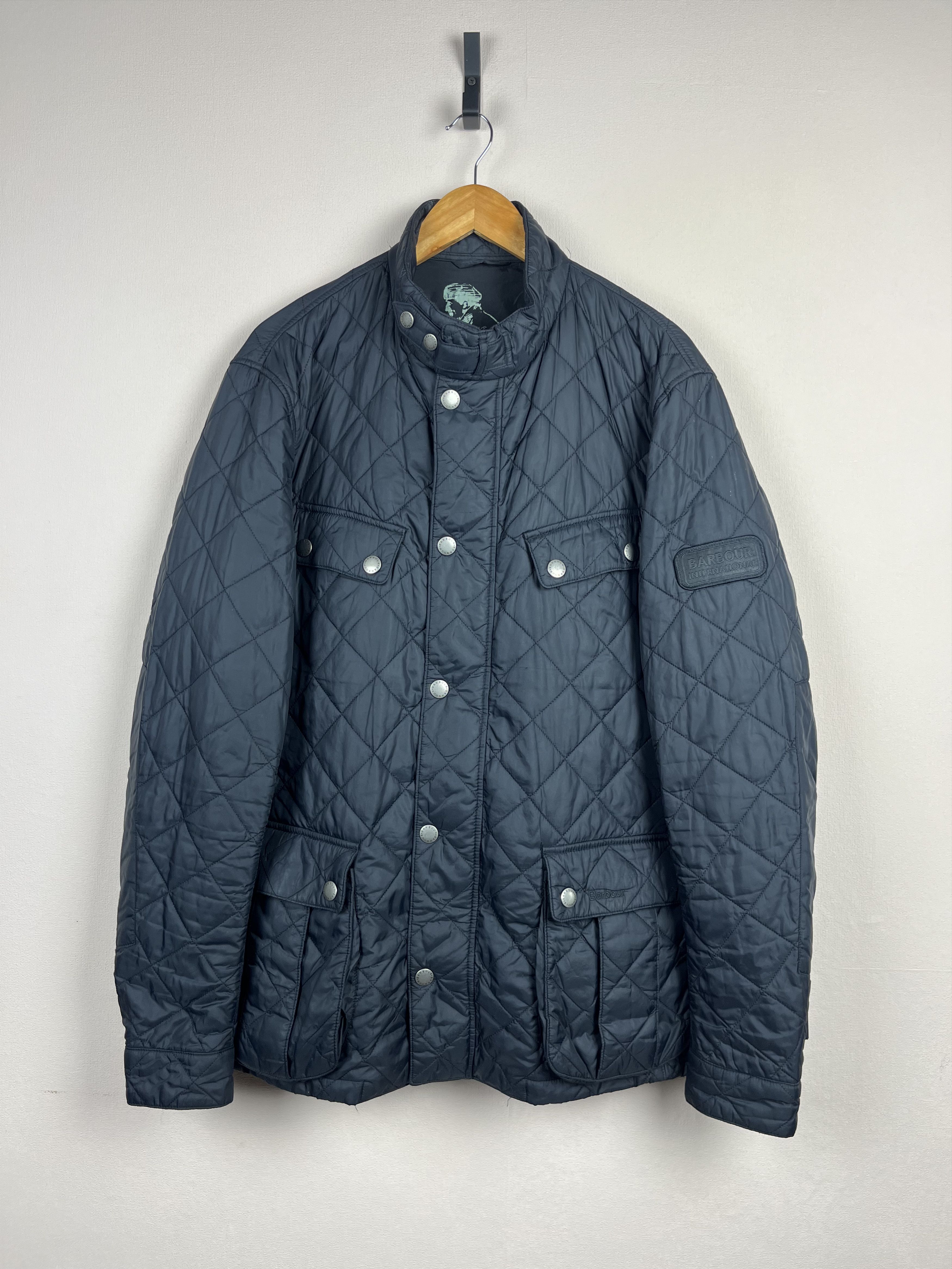 Barbour BARBOUR INTERNATIONAL Ariel Quilted Jacket Motorcycle XXL Size US XXL / EU 58 / 5 - 1 Thumbnail