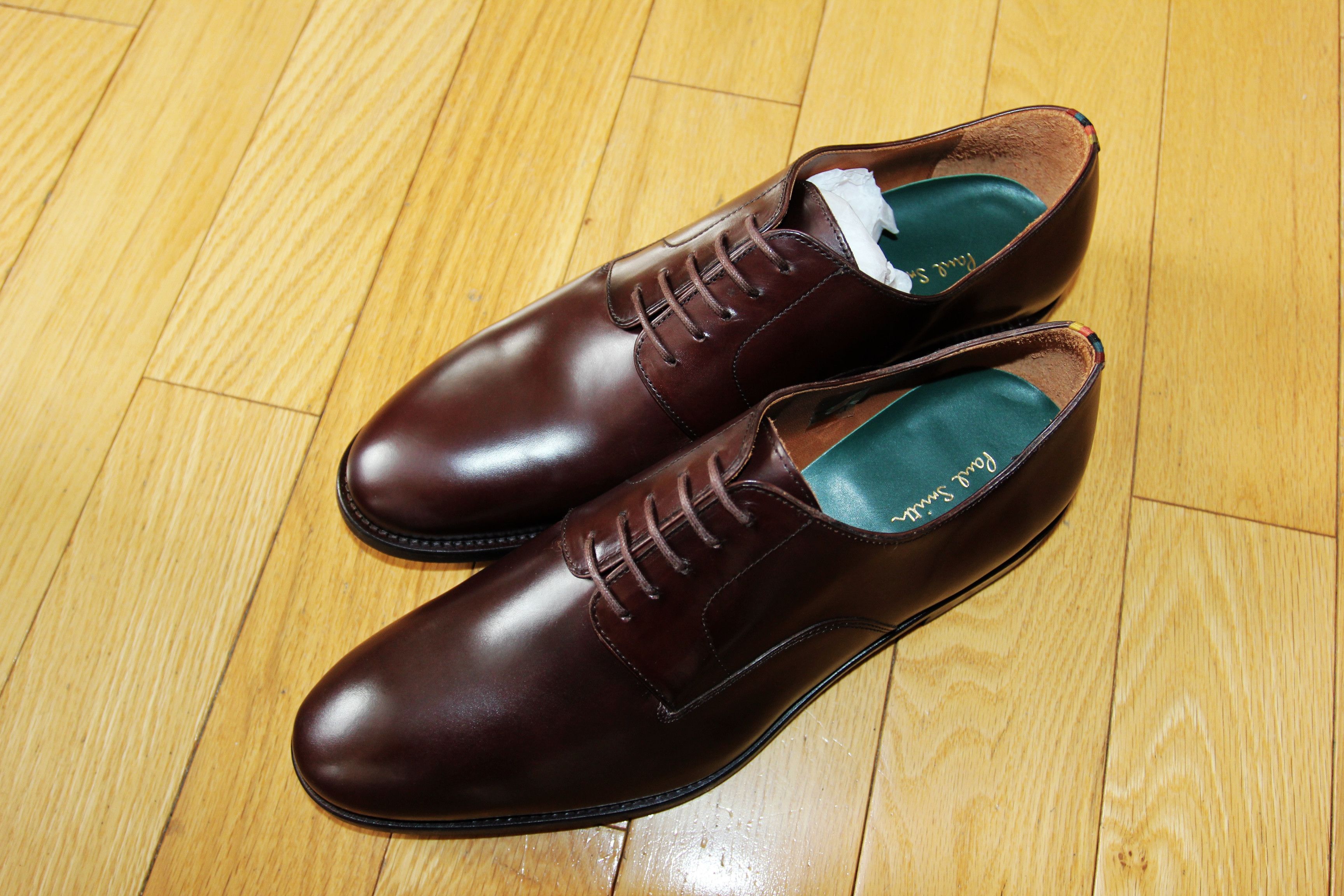 Paul Smith BNWT AW23 PAUL SMITH FES CHOCOLATE COW LEATHER SHOES 43.5 Size US 10.5 / EU 43-44 - 2 Thumbnail