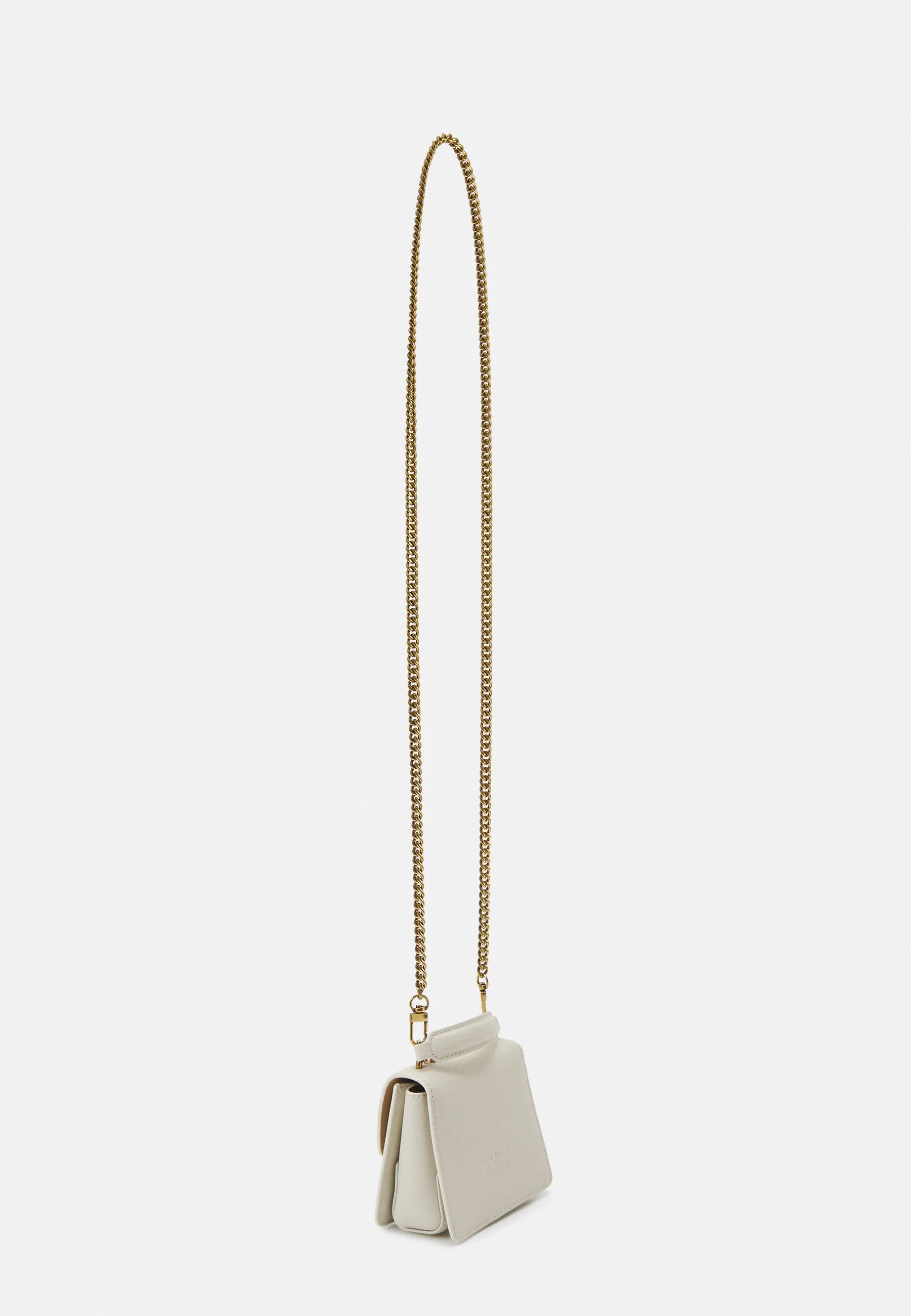 Pinko o1s22i1n0824 Size: OS / Top Handle Mini Light Bag in White Size ONE SIZE - 3 Thumbnail