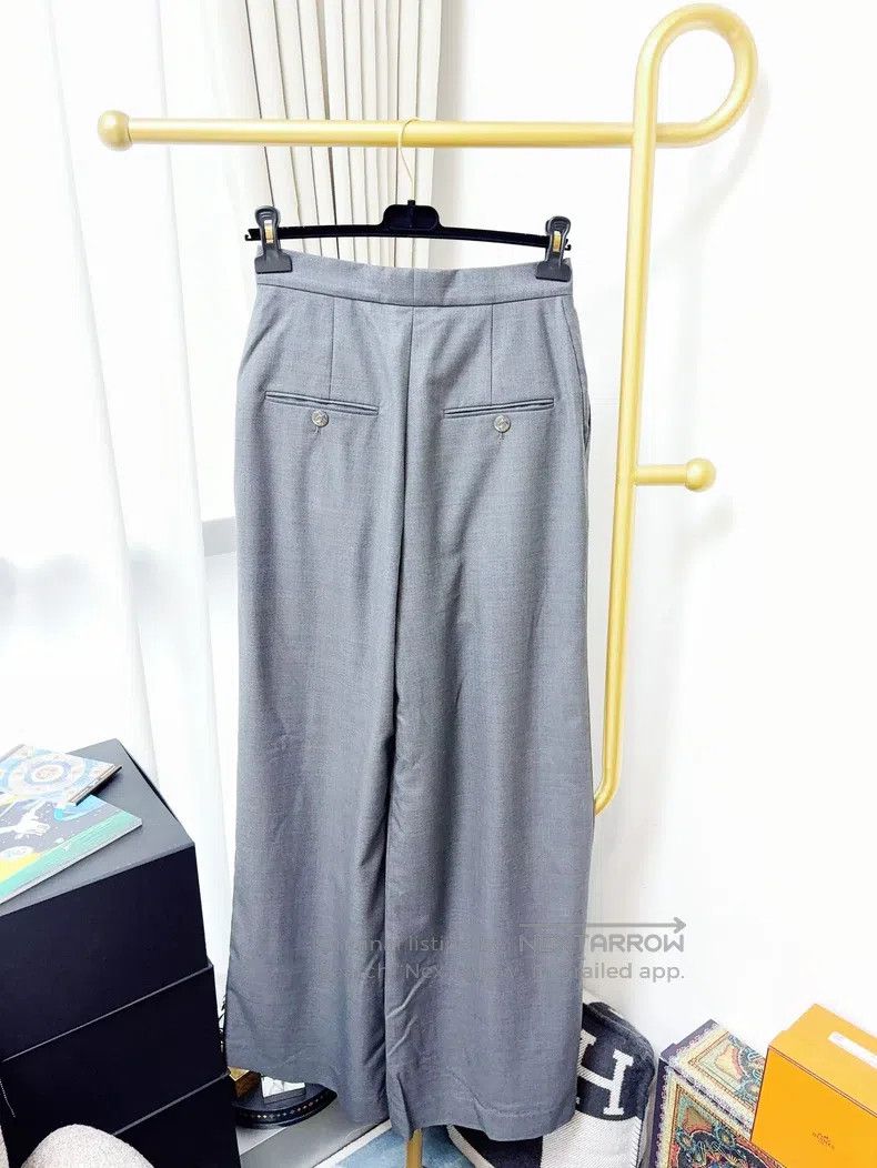 Chanel Chanel 22C dark gray suit trousers Size 24" / US 00 / IT 34 - 3 Thumbnail