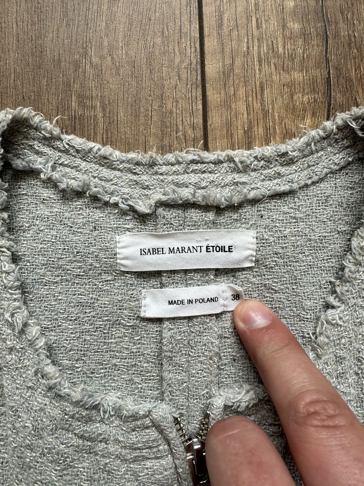Designer × Isabel Marant × Isabel Marant Etoile Sweater Full Zip Isabel Marant Etoile 38 Size XS / US 0-2 / IT 36-38 - 3 Thumbnail