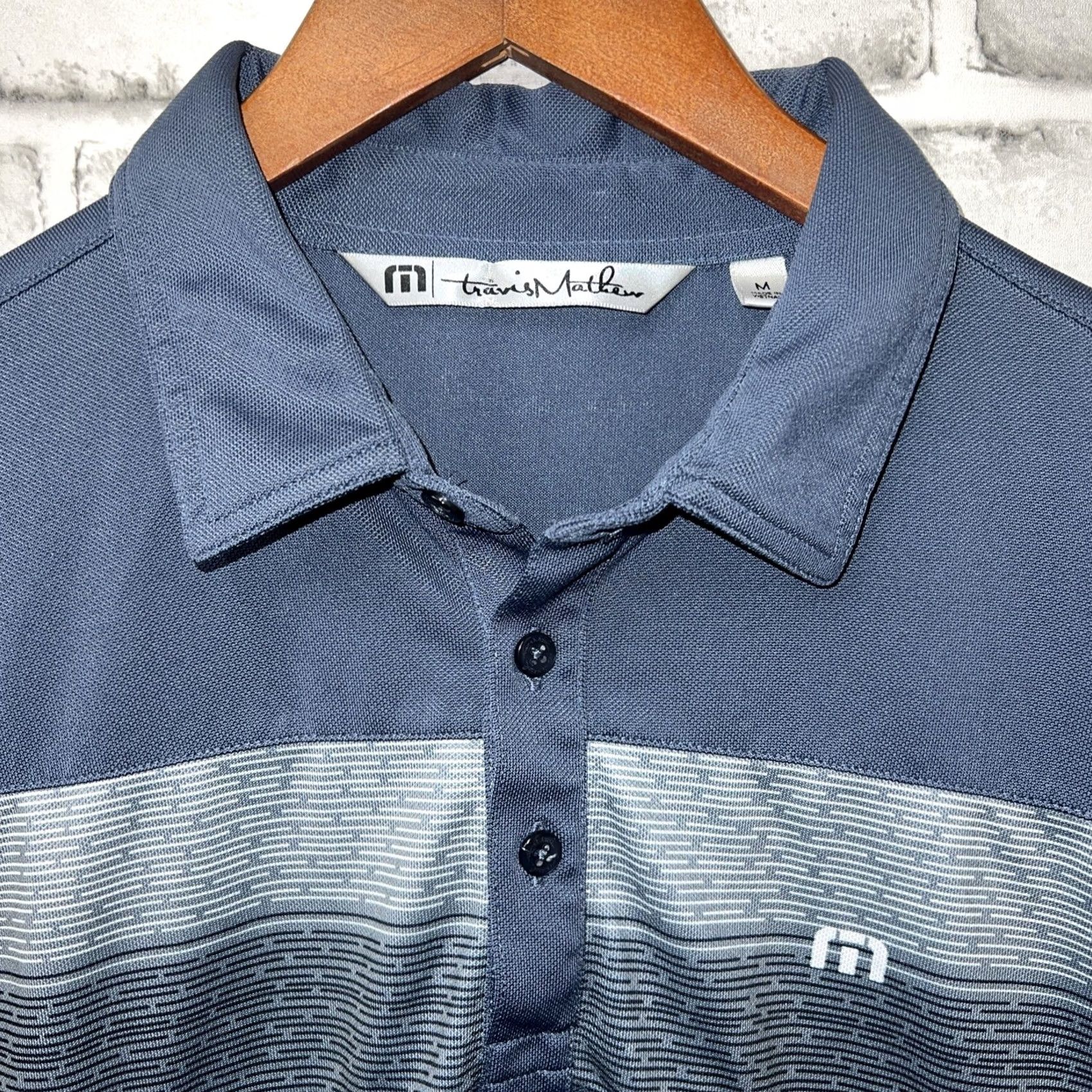 TravisMathew VINTAGE Travis Mathew Polo Shirt Mens Size M Blue Polo Shirt Mens M Blue Travis Mathew Size US M / EU 48-50 / 2 - 3 Thumbnail