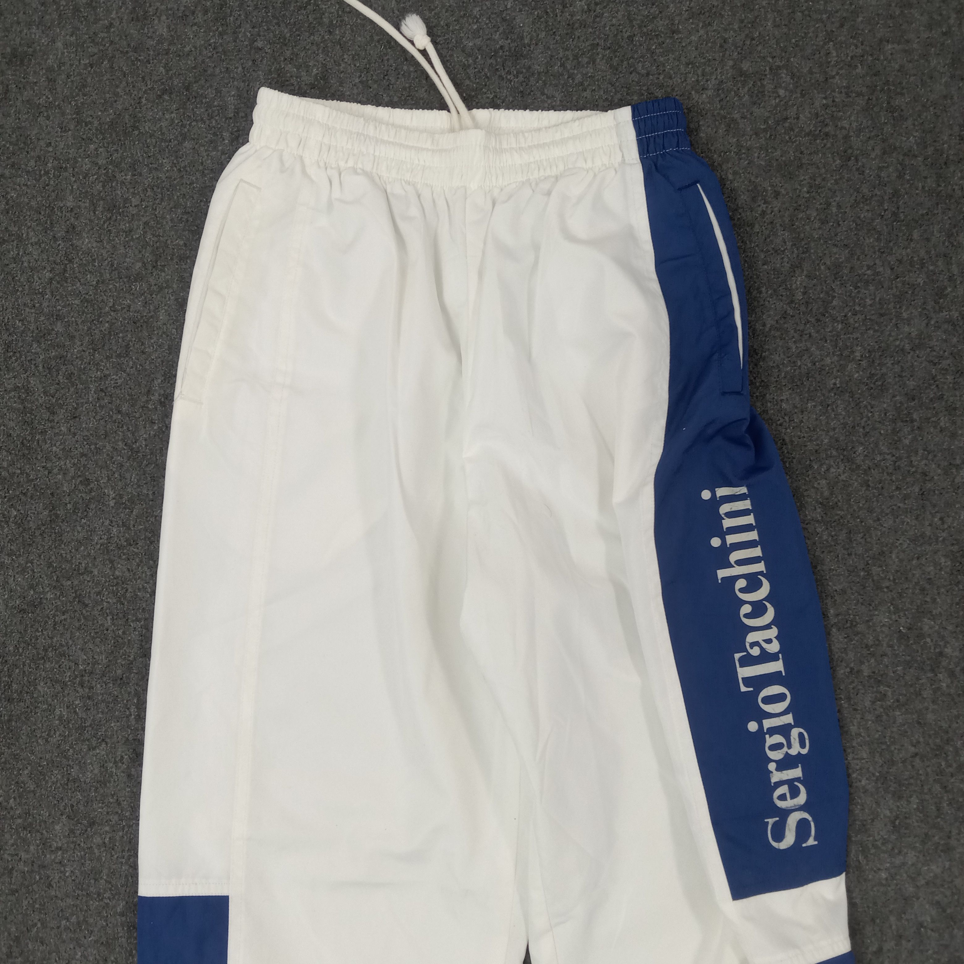 Sergio Tacchini × Vintage Sergio Tacchini Sports Style Jogger Pants C217N27 Size US 35 - 2 Thumbnail