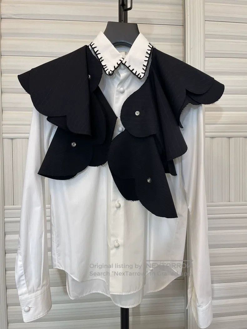 Comme des Garcons Comme Des Garcons Wool Decorative Collar Size M / US 6-8 / IT 42-44 - 1 Thumbnail
