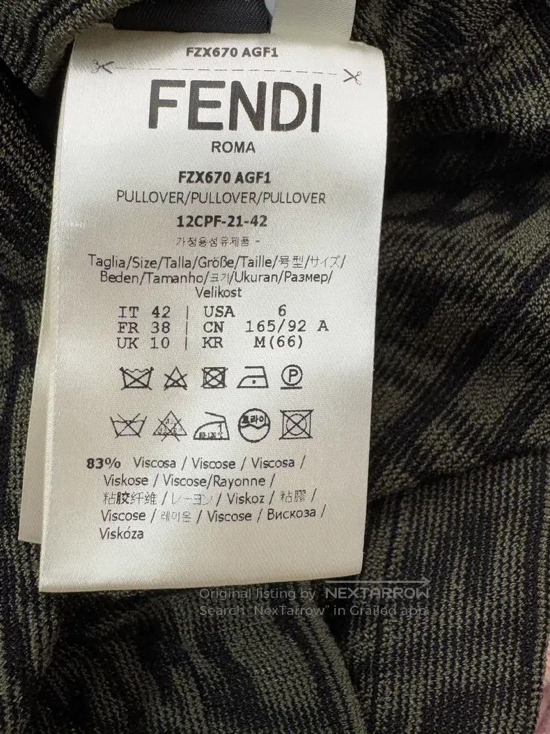 Fendi Fendi Knitted Sweater Size S / US 4 / IT 40 - 4 Thumbnail