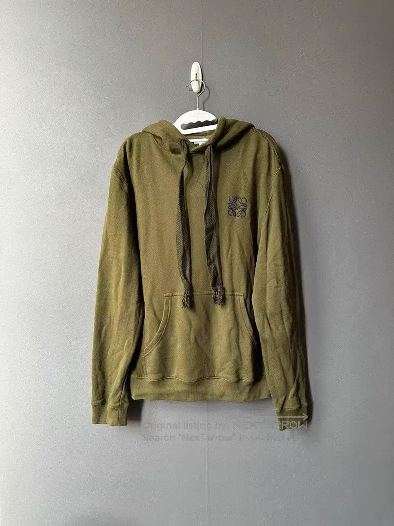 Loewe Loewe Embroidered Logo Hoodie Size L / US 10 / IT 46 - 1 Thumbnail