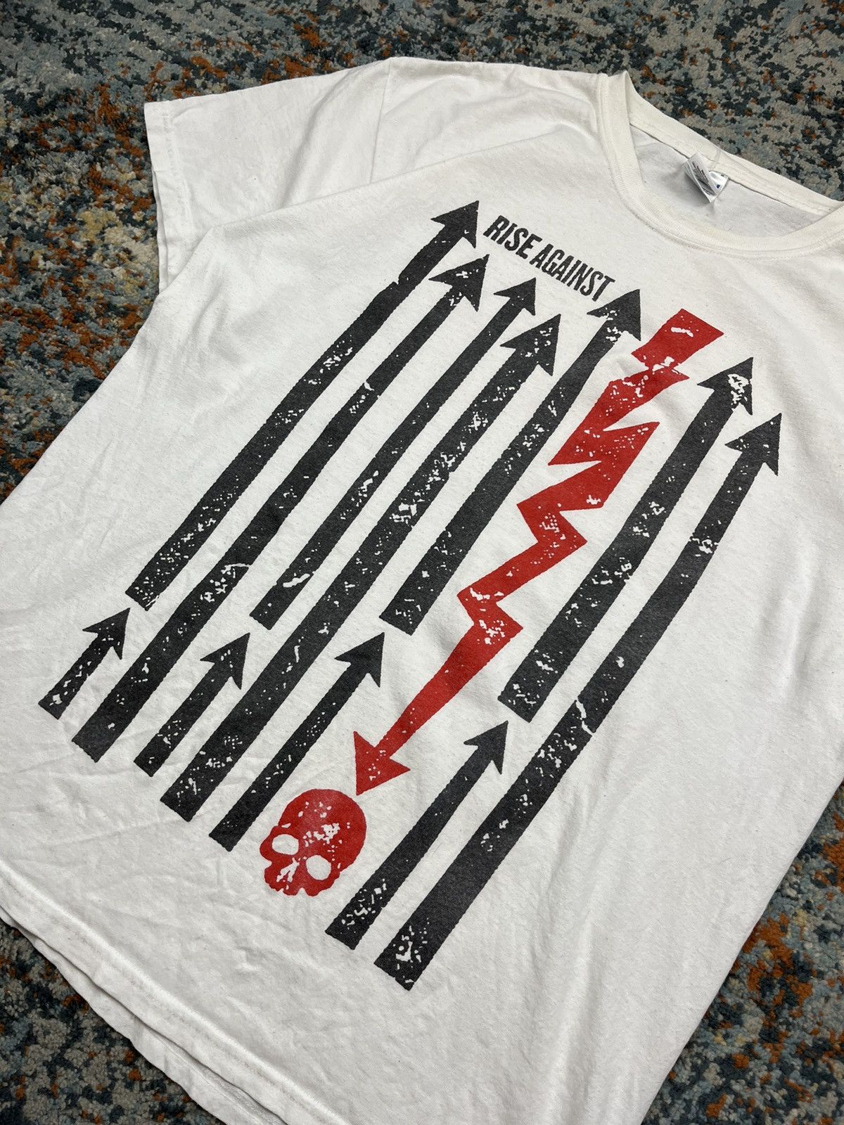 Band Tees × Vintage Vintage 00s Rise Against graphic band tee Size US XL / EU 56 / 4 - 3 Thumbnail
