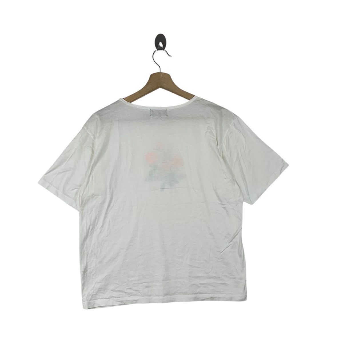 Valentino Vintage GIANNI VALENTINO ITALY Rose Flowers Tee Shirt Top Size S / US 4 / IT 40 - 5 Thumbnail
