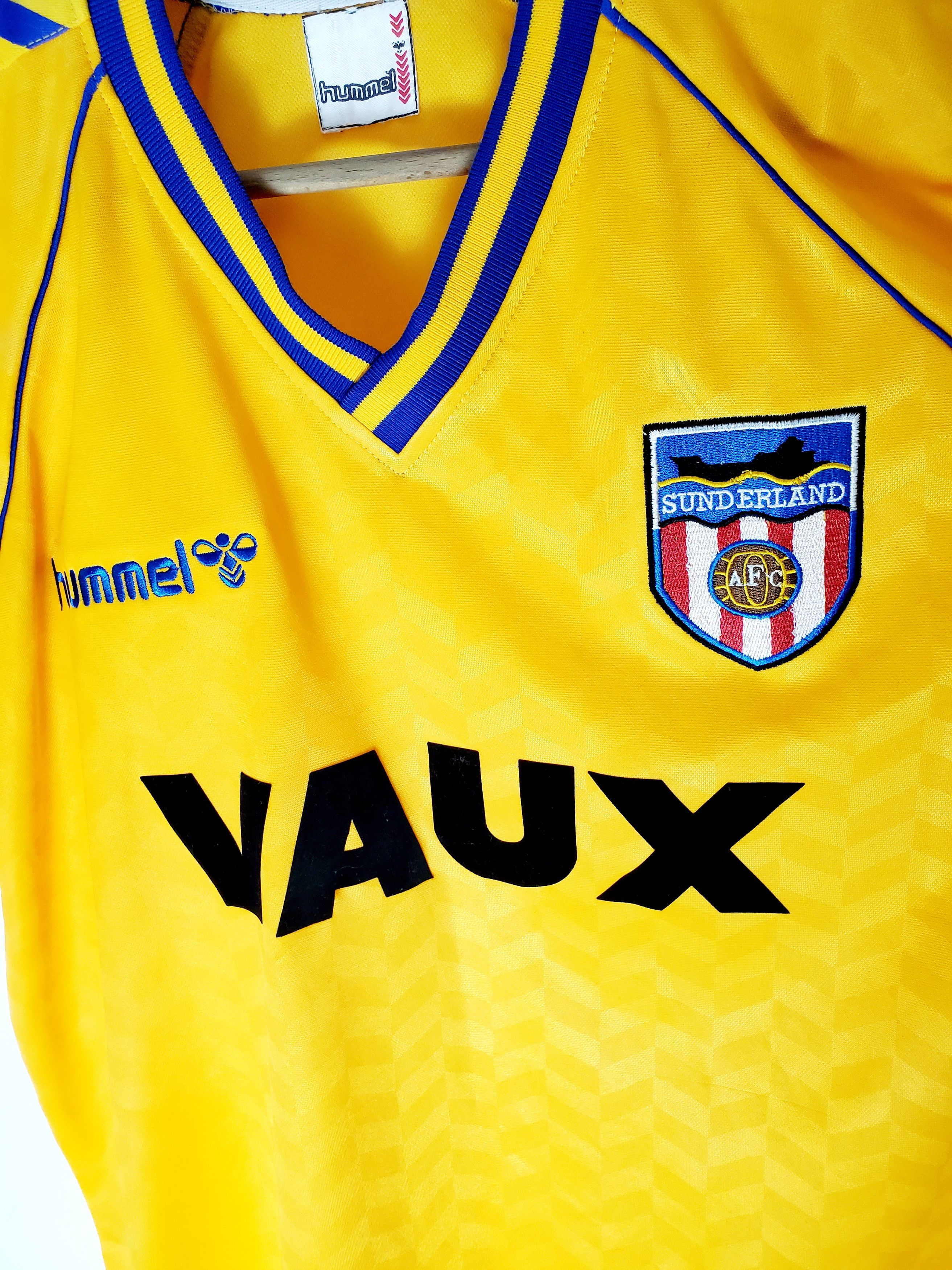 Hummel × Vintage Vintage Hummel Vaux Sunderland AFC 1989-1991 Reprint perfect Size US L / EU 52-54 / 3 - 2 Thumbnail