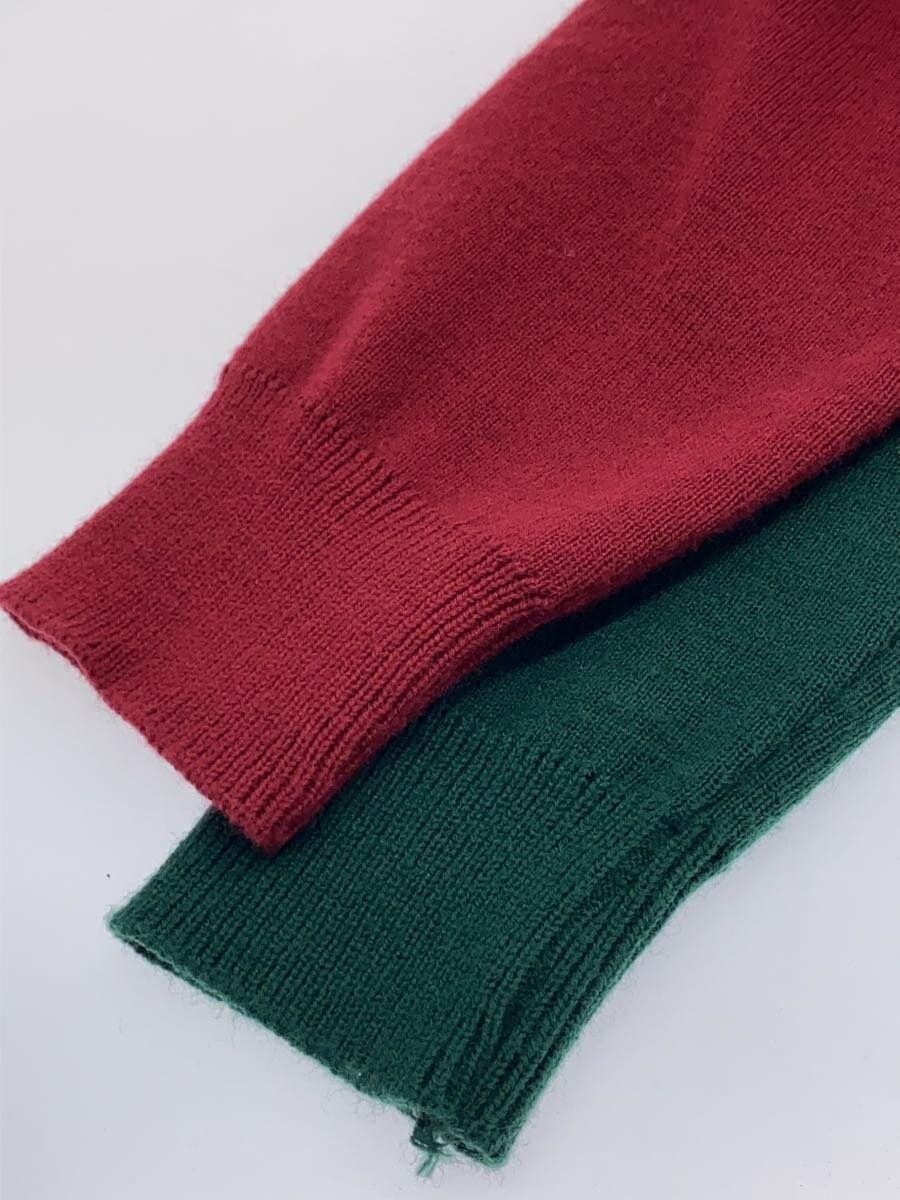 Comme des Garcons × Comme des Garcons Homme Deux Raglan V Neck Knit Sweater Size US M / EU 48-50 / 2 - 3 Thumbnail